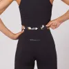 Stamina™ Flatlock High Waist Leggings - Black sold by Bandit Running