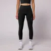 Stamina™ Flatlock High Waist Leggings - Black sold by Bandit Running