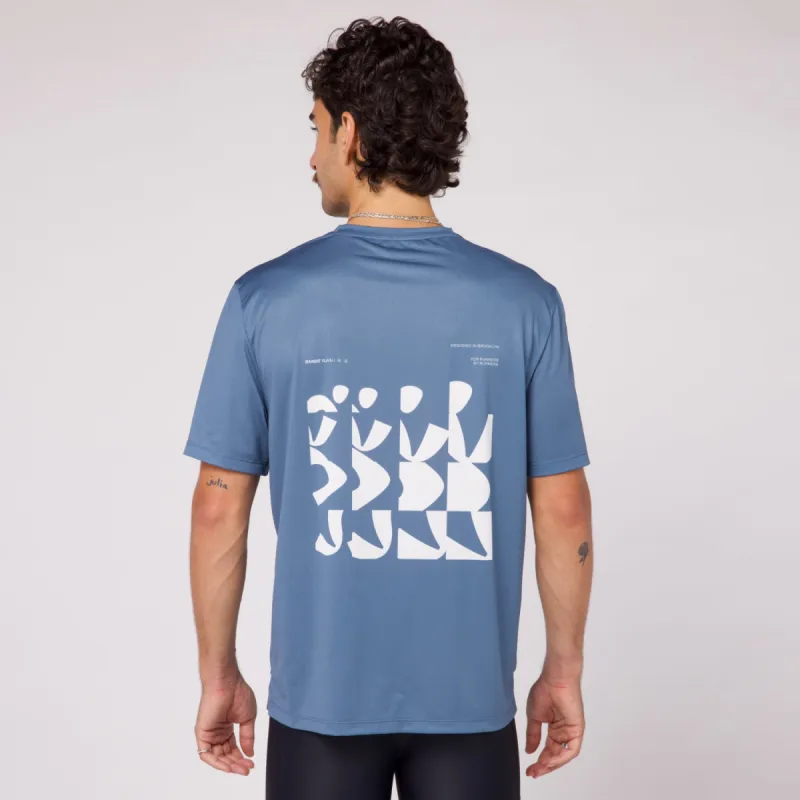 Runner Grid Drift™ Performance Tee sold by Bandit Running