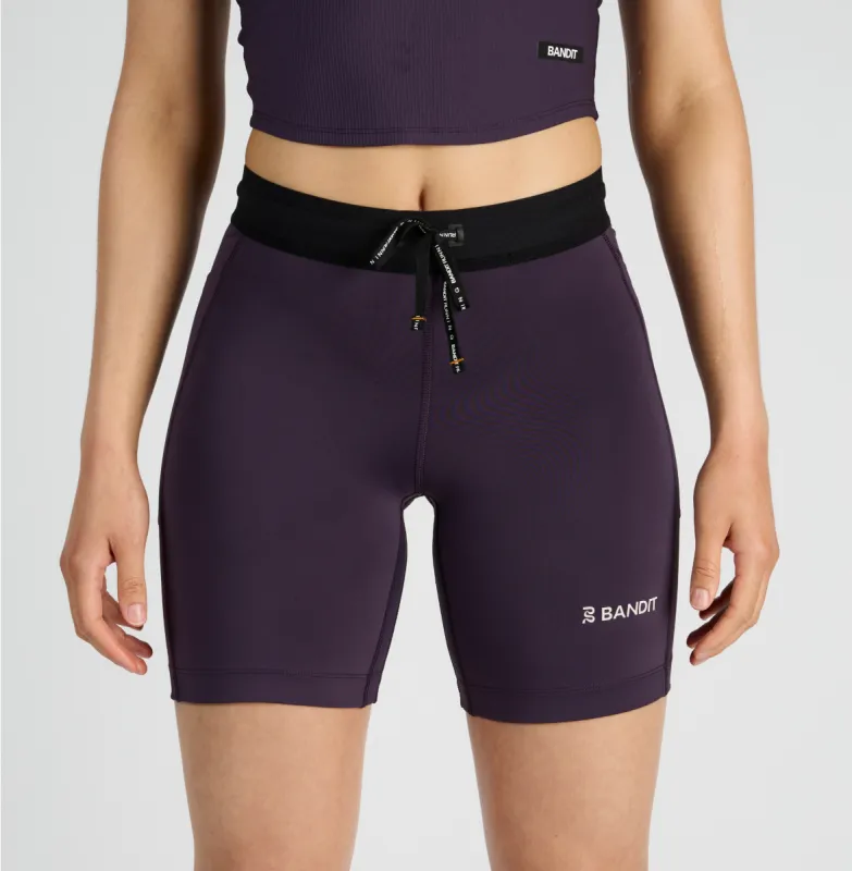 Stamina™ 7" Women's Compression Shorts - Nightshade sold by Bandit Running