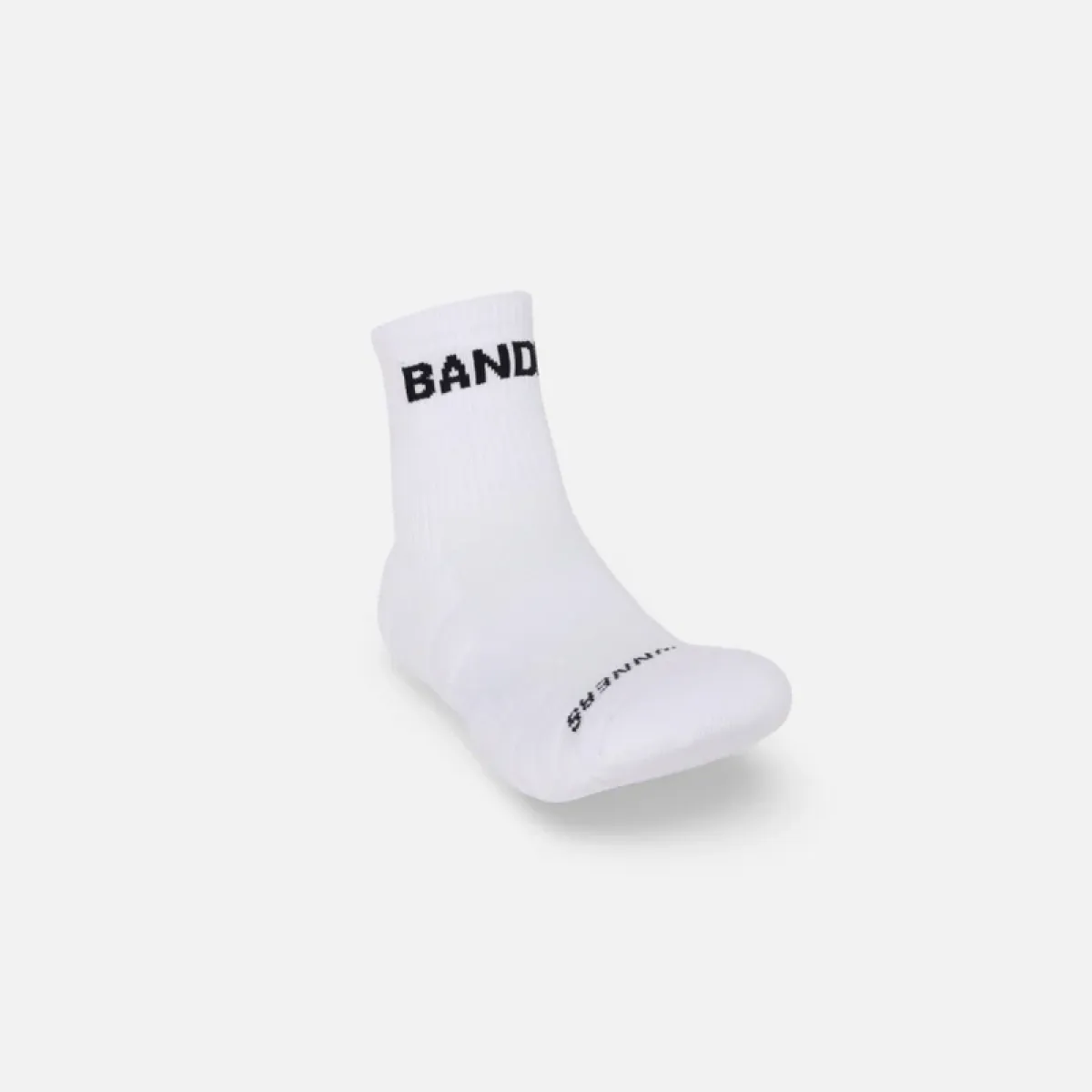 Cushion Run Quarter Socks with CoolMax™ Bundle - Black + White sold by Bandit Running product image thumbnail 2