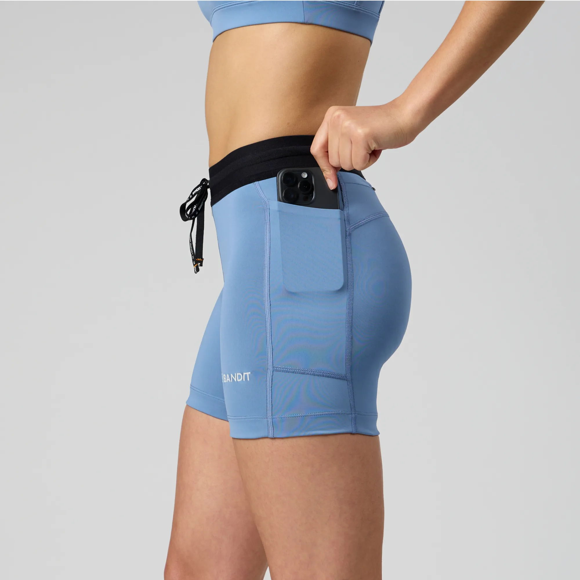 Stamina™ 5" Women's Compression Shorts - Skyline sold by Bandit Running product image thumbnail 2