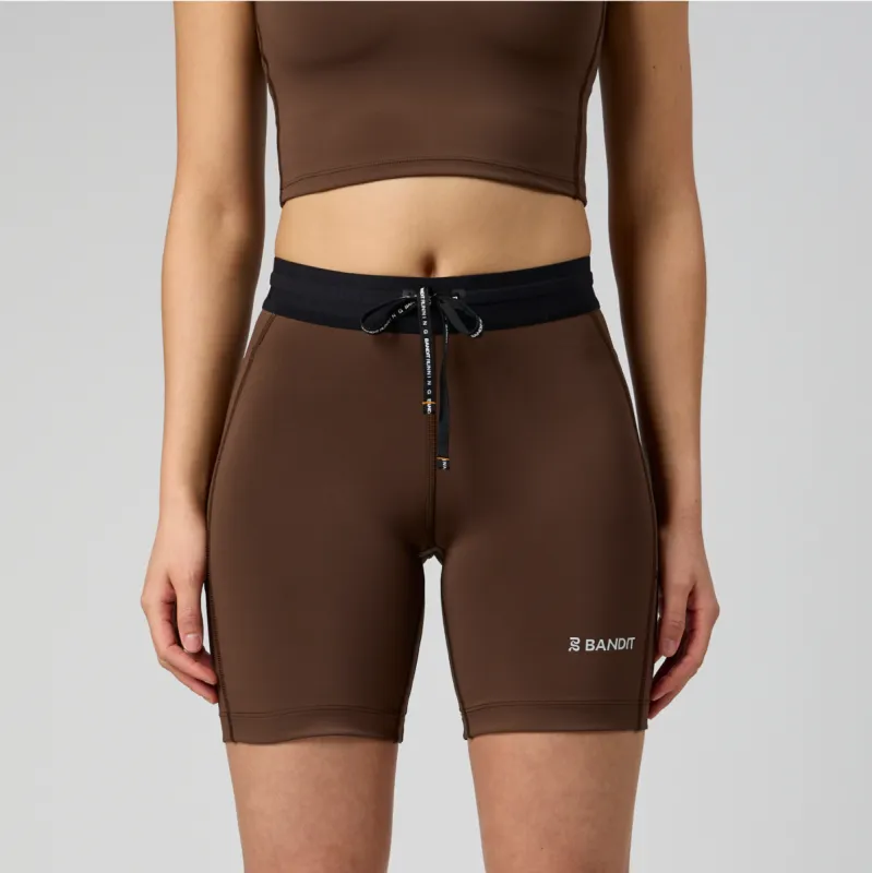 Stamina™ 7" Women's Compression Shorts - Umber sold by Bandit Running