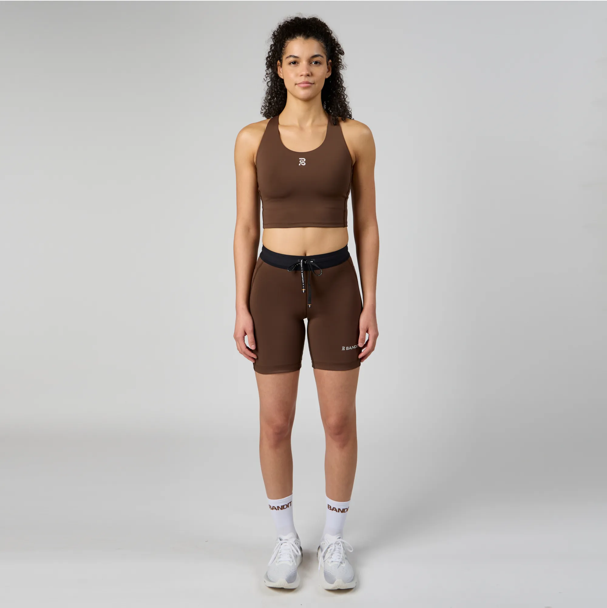 Stamina™ 7" Women's Compression Shorts - Umber sold by Bandit Running product image thumbnail 4