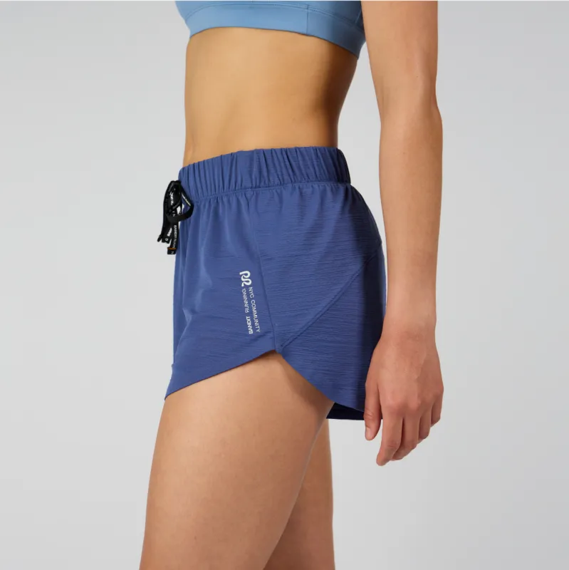 Litewave™ 4" Rush Short - Space Blue sold by Bandit Running