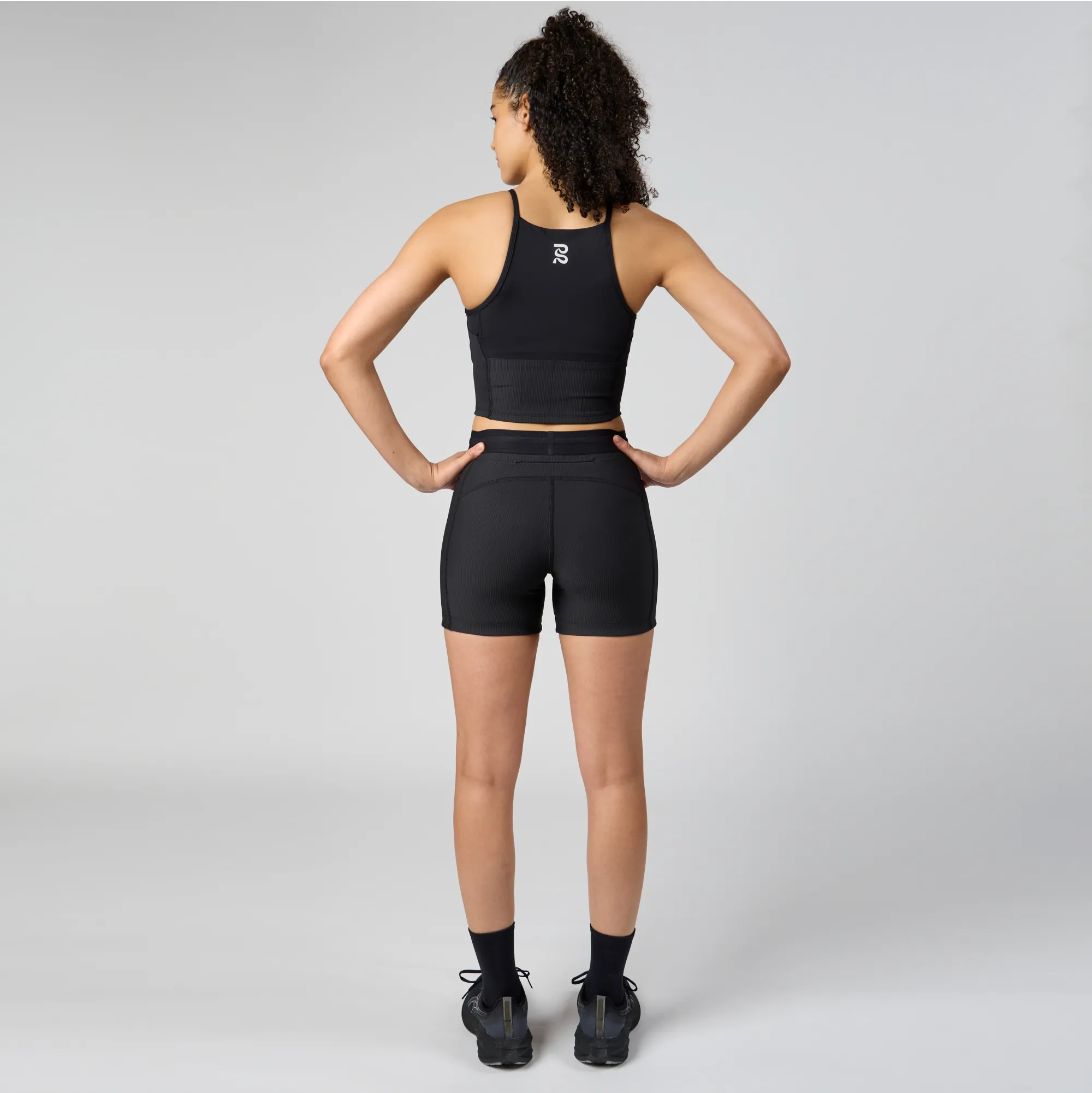 Cadence™ 5" Women's Compression Shorts - Black sold by Bandit Running product image thumbnail 5