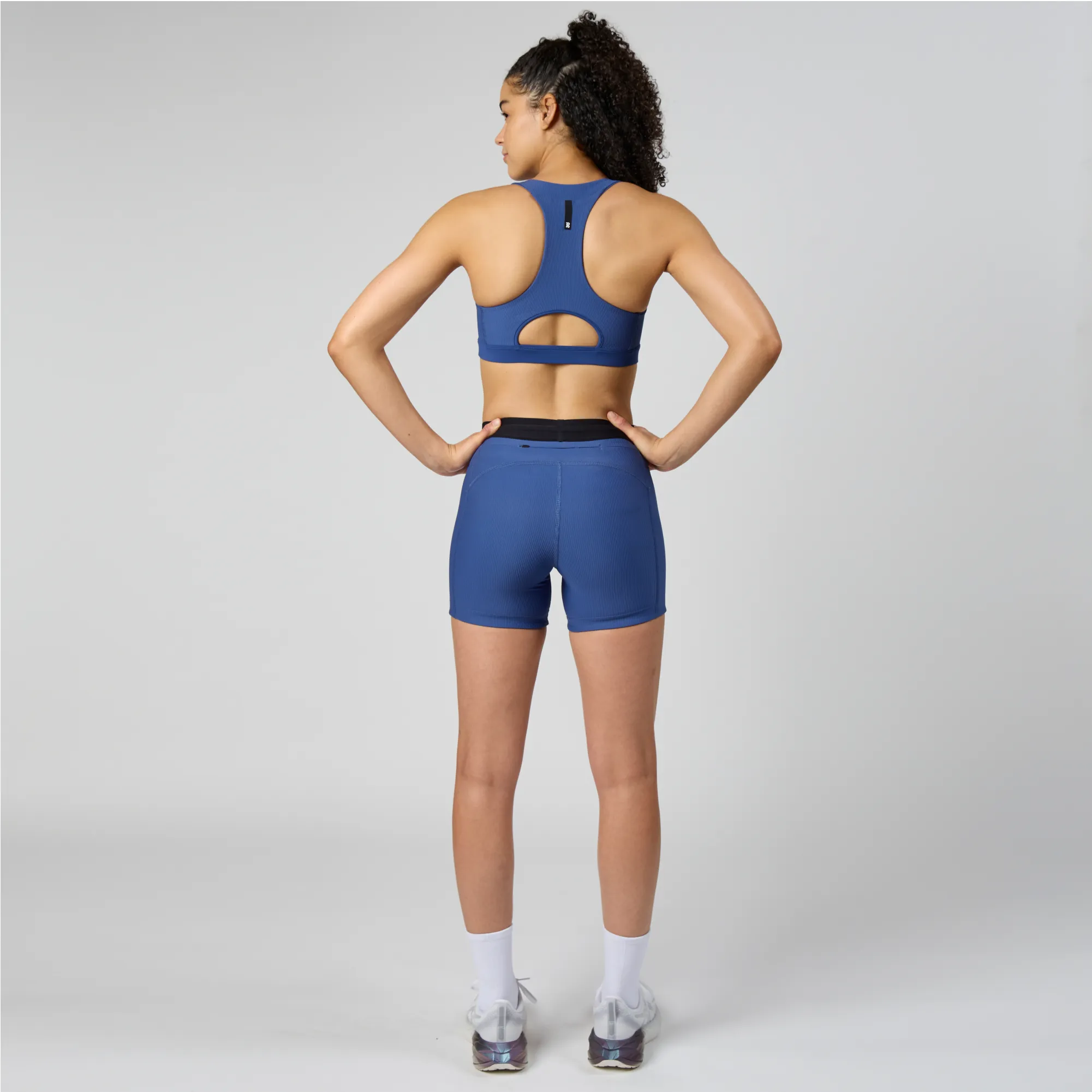 Cadence™ 5" Women's Compression Shorts - Space Blue sold by Bandit Running product image thumbnail 5