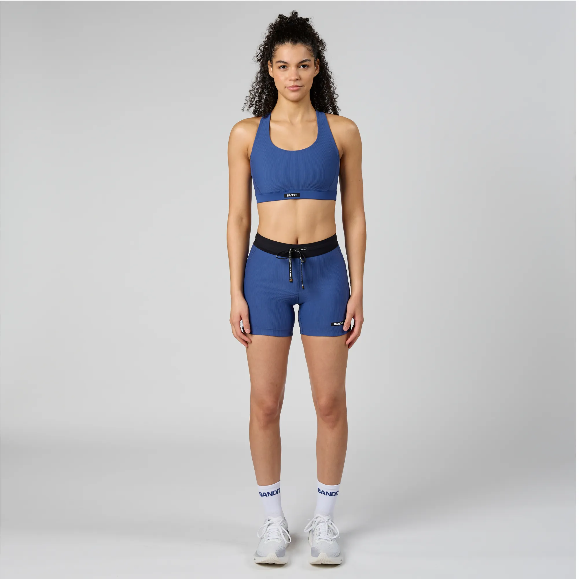 Cadence™ 5" Women's Compression Shorts - Space Blue sold by Bandit Running product image thumbnail 4