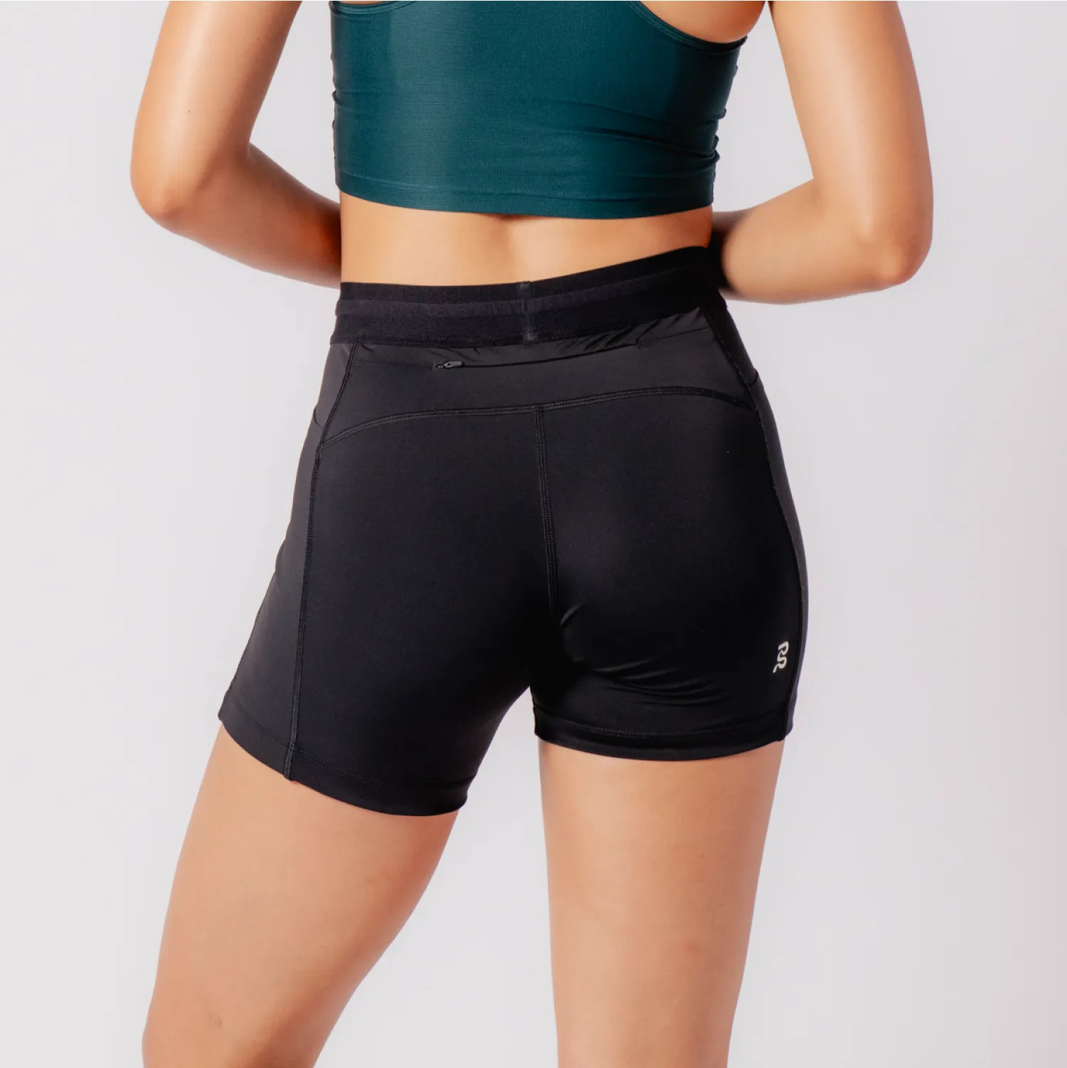 Stamina™ 5" Women's Compression Shorts - Black sold by Bandit Running product image thumbnail 3