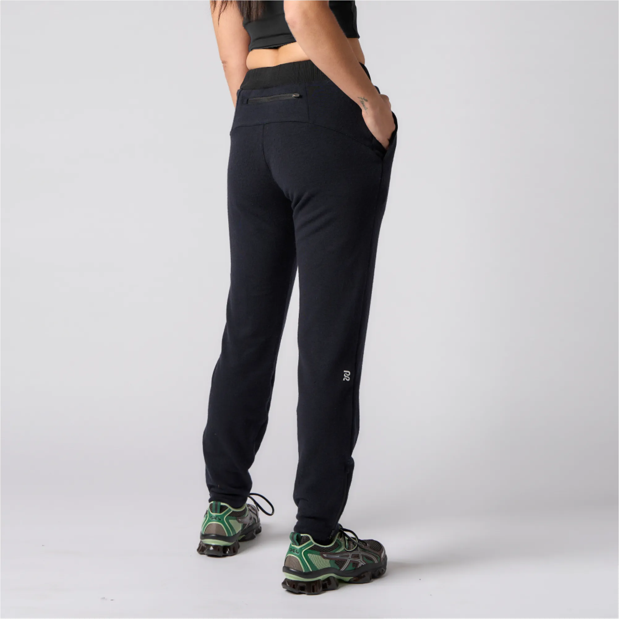 The Wool Terry Pintuck Track Pant - Unisex sold by Bandit Running product image thumbnail 2