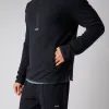 Wool Terry Quarter Zip Pullover - Men's, Black sold by Bandit Running