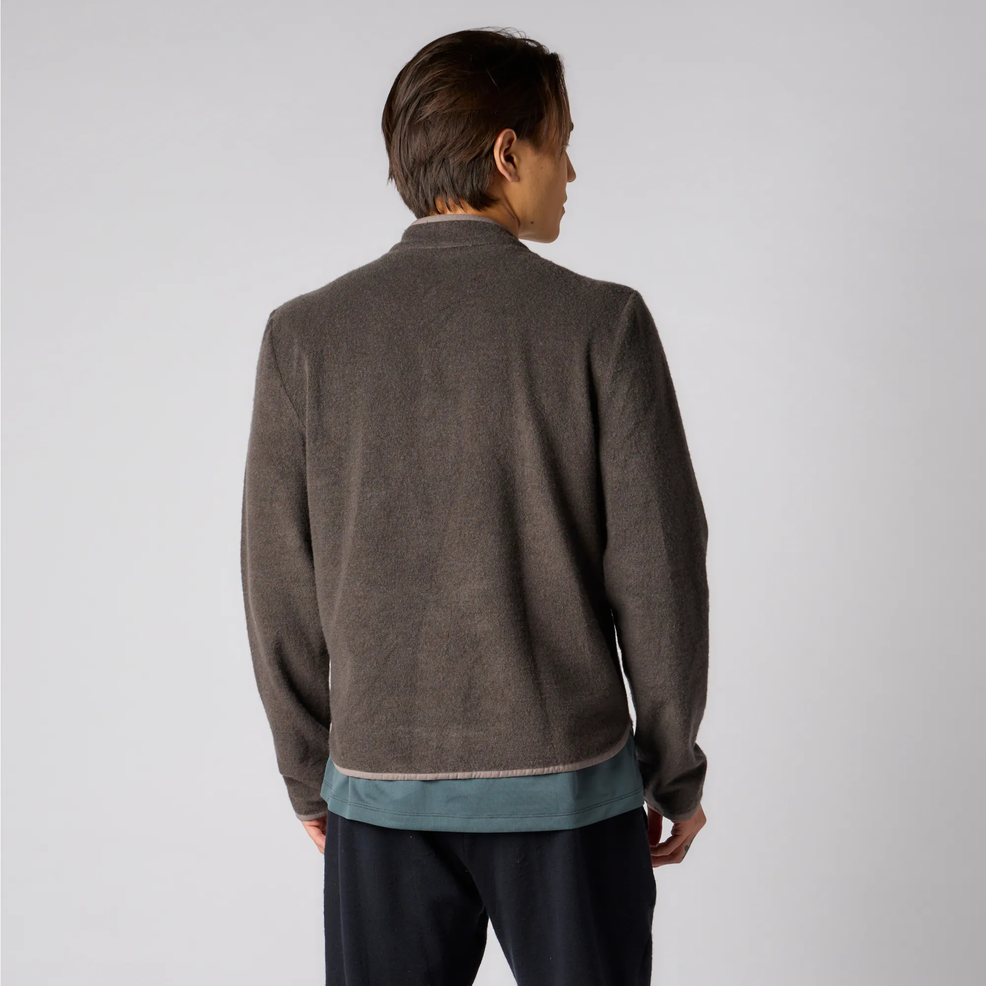 Japanese Wool Quarter Zip - Unisex sold by Bandit Running product image thumbnail 2
