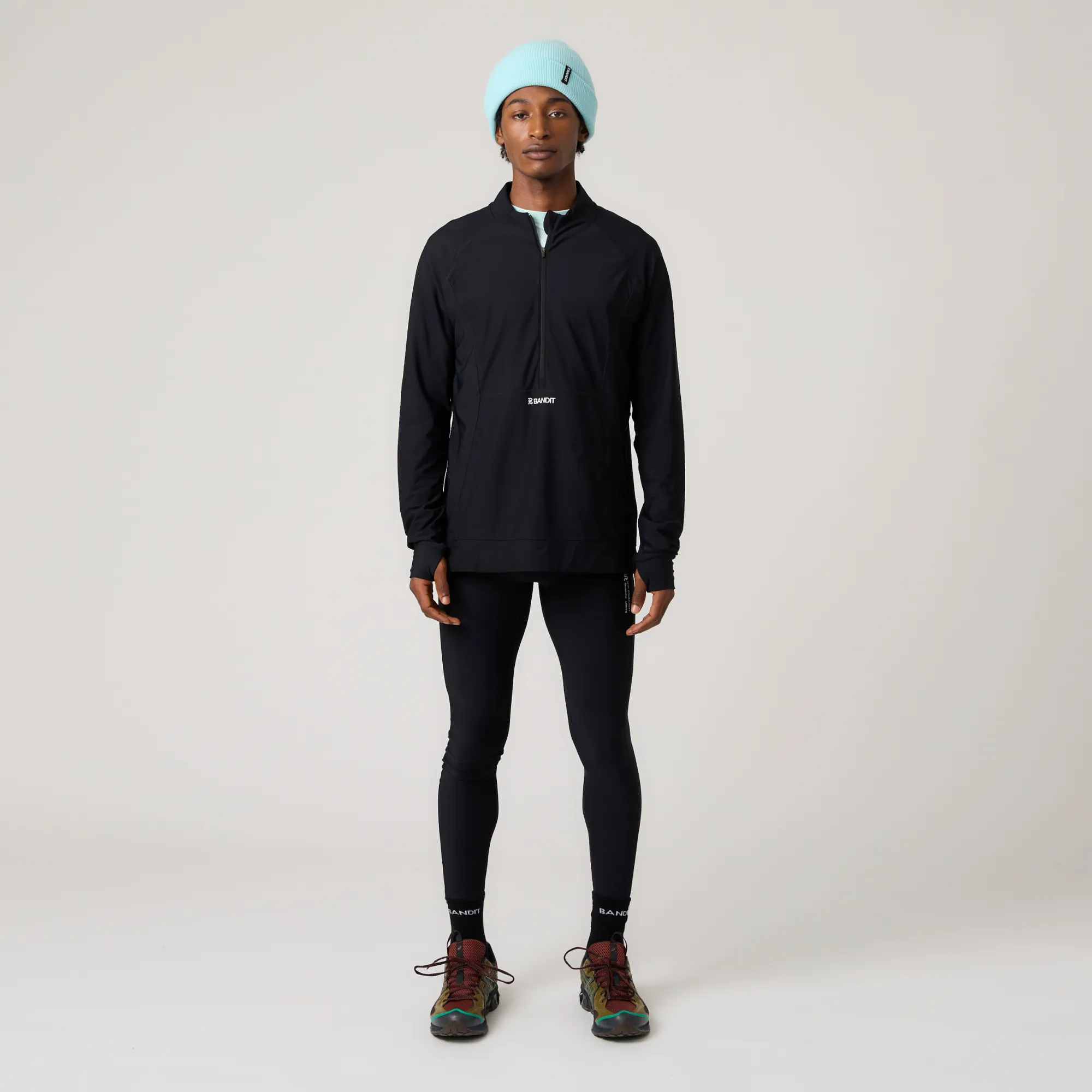 Merino Beanie - Clearwater sold by Bandit Running product image thumbnail 5