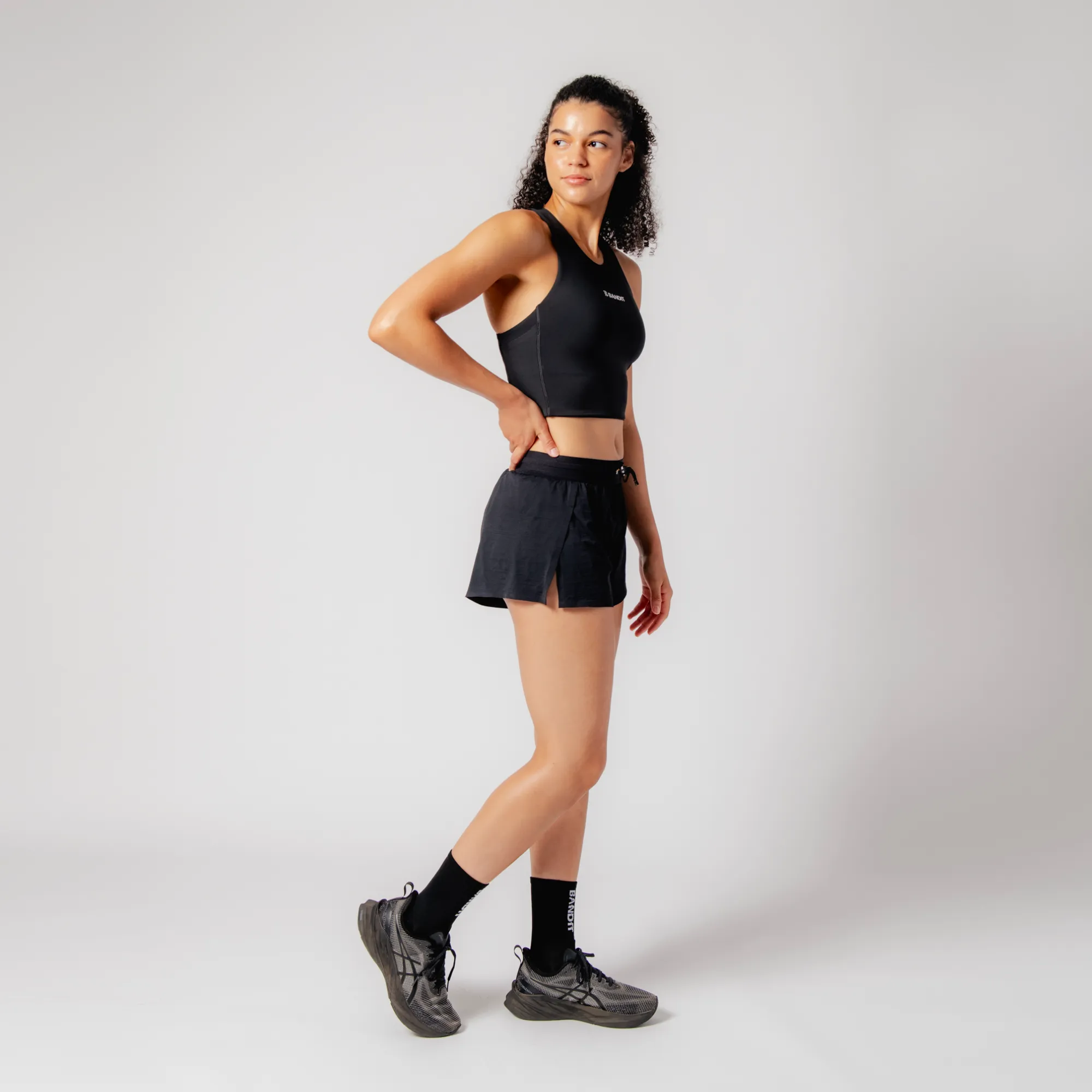 Stamina™ Race Crop - Black sold by Bandit Running product image thumbnail 5