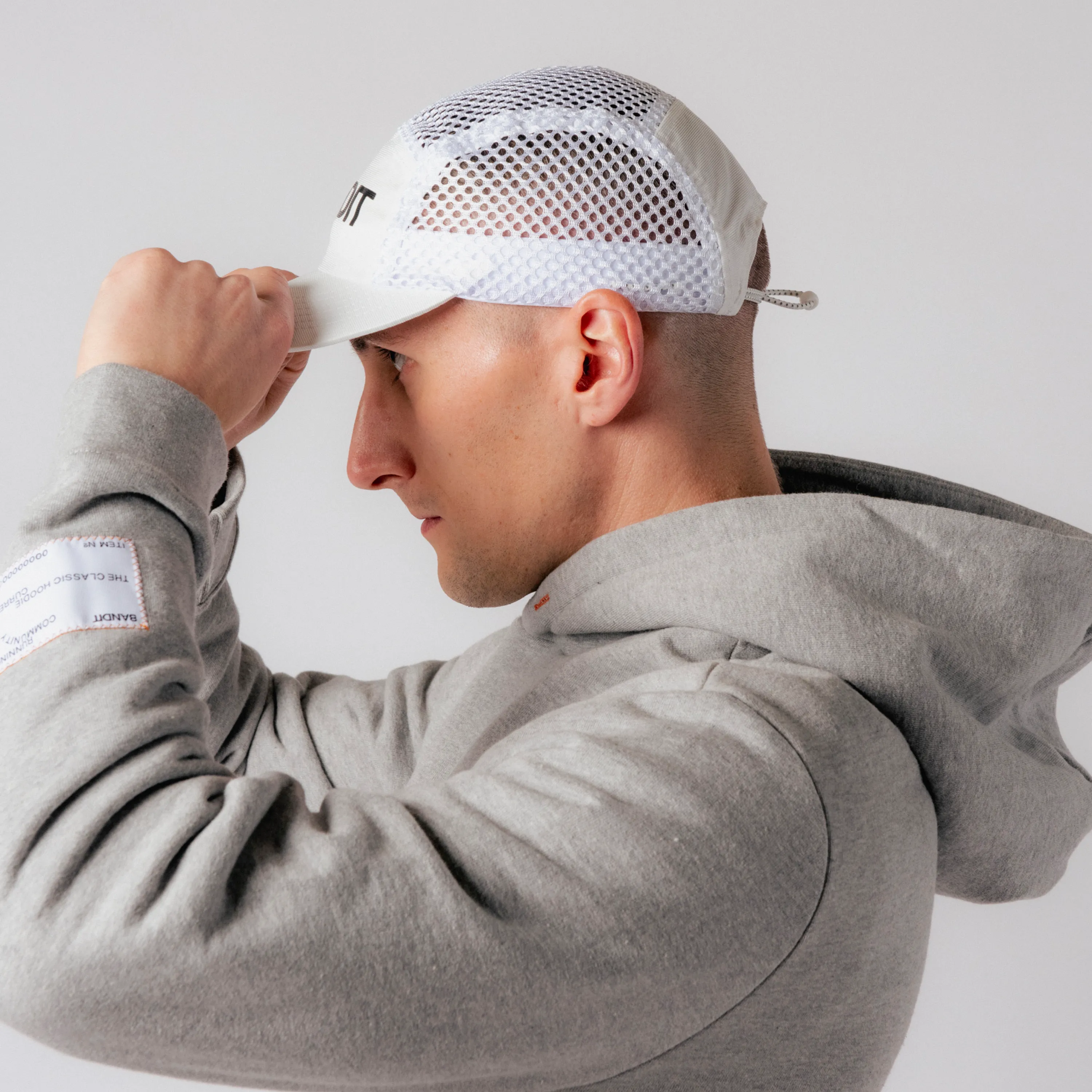 The OG Mesh Run Hat - White sold by Bandit Running product image thumbnail 2