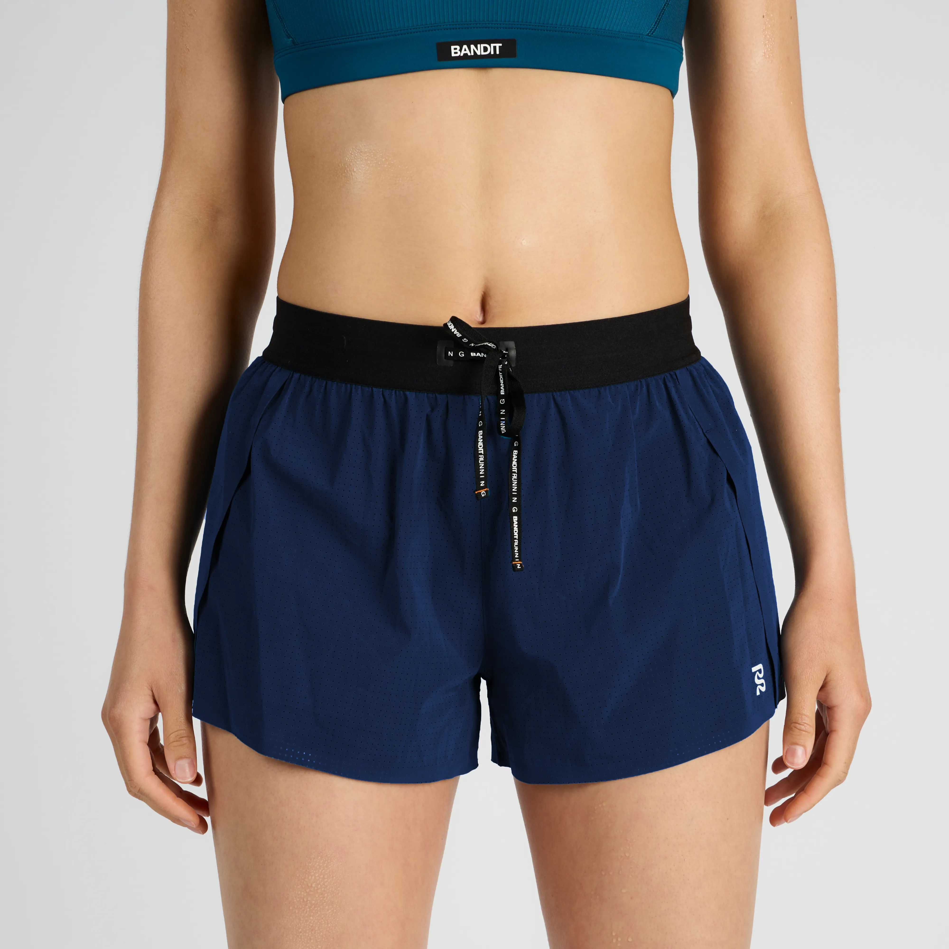 Vento™ Women's 3" Split Short - NY Navy sold by Bandit Running product image thumbnail 2