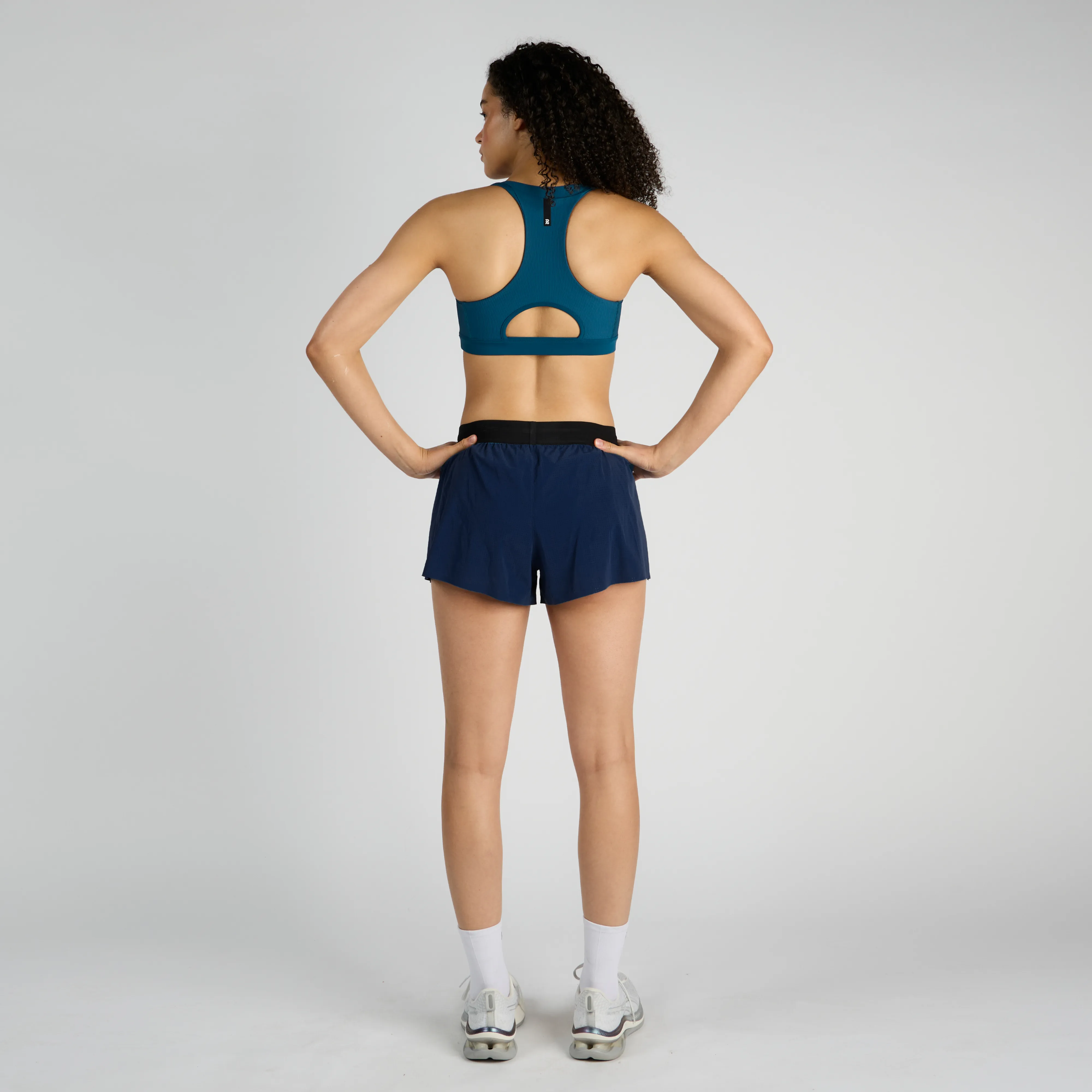 Vento™ Women's 3" Split Short - NY Navy sold by Bandit Running product image thumbnail 3