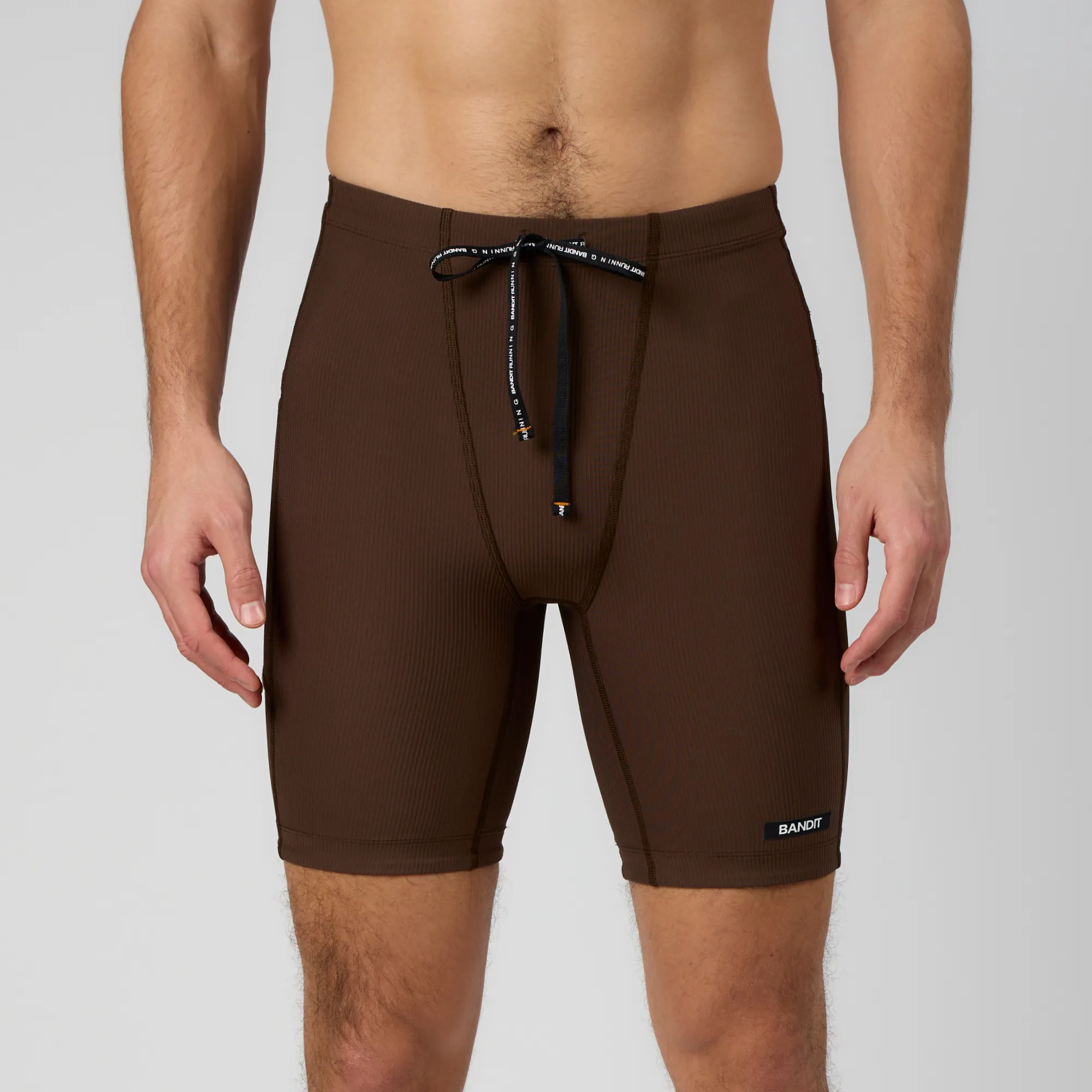 Cadence™ Next Gen 7 Pocket Half Tights - Umber sold by Bandit Running product image thumbnail 3