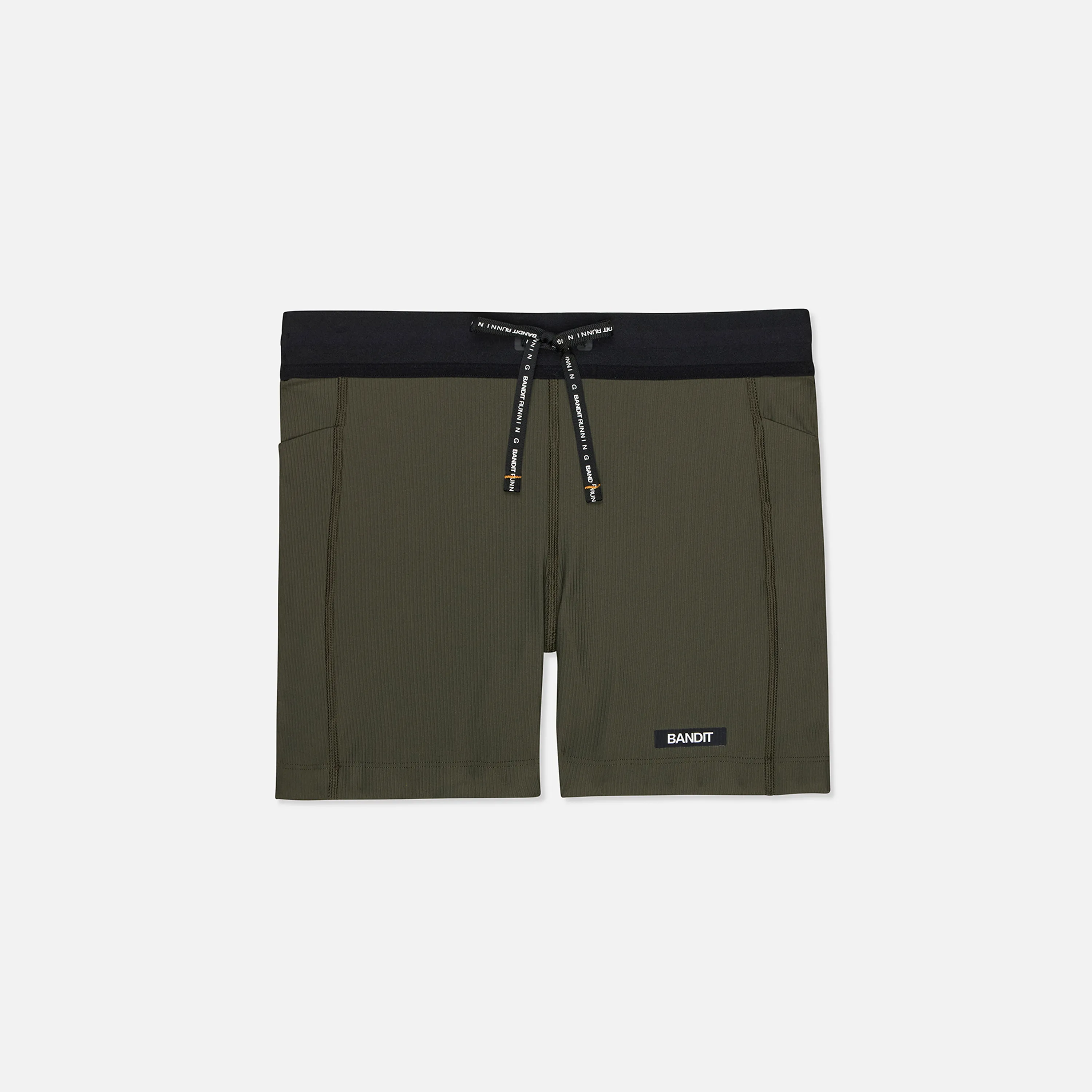 Cadence™ 5" Women's Compression Shorts - Olive sold by Bandit Running