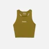 Stamina™ Race Crop - Moss sold by Bandit Running