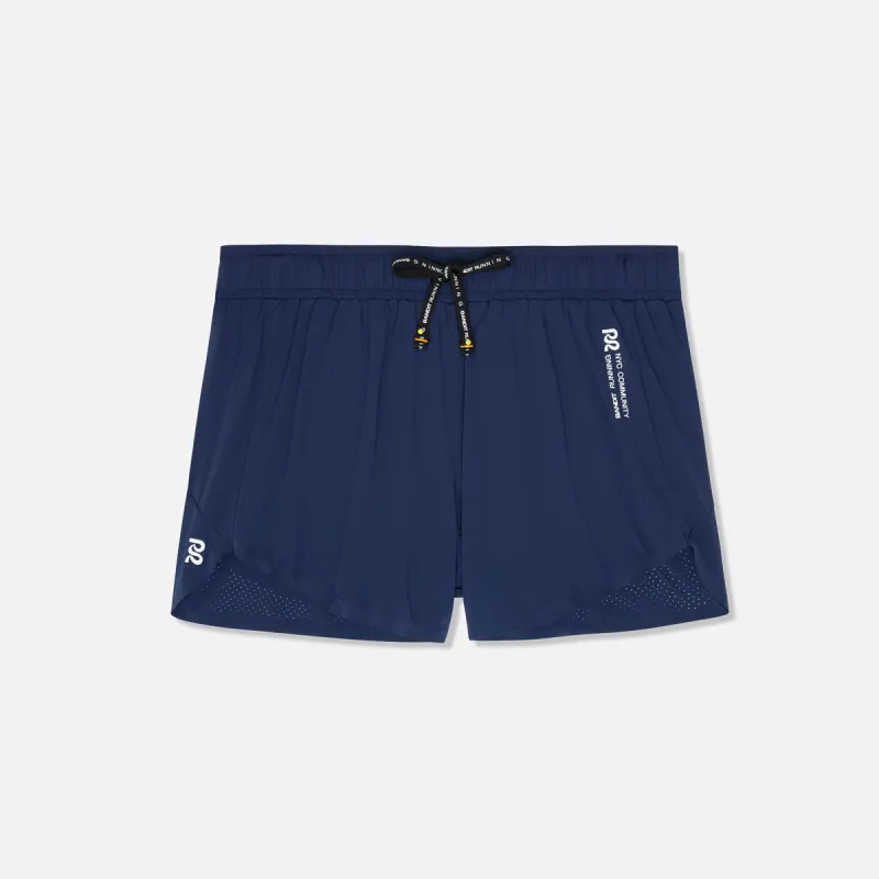 Women's Vento™ 4" Wave Short - NY Navy sold by Bandit Running