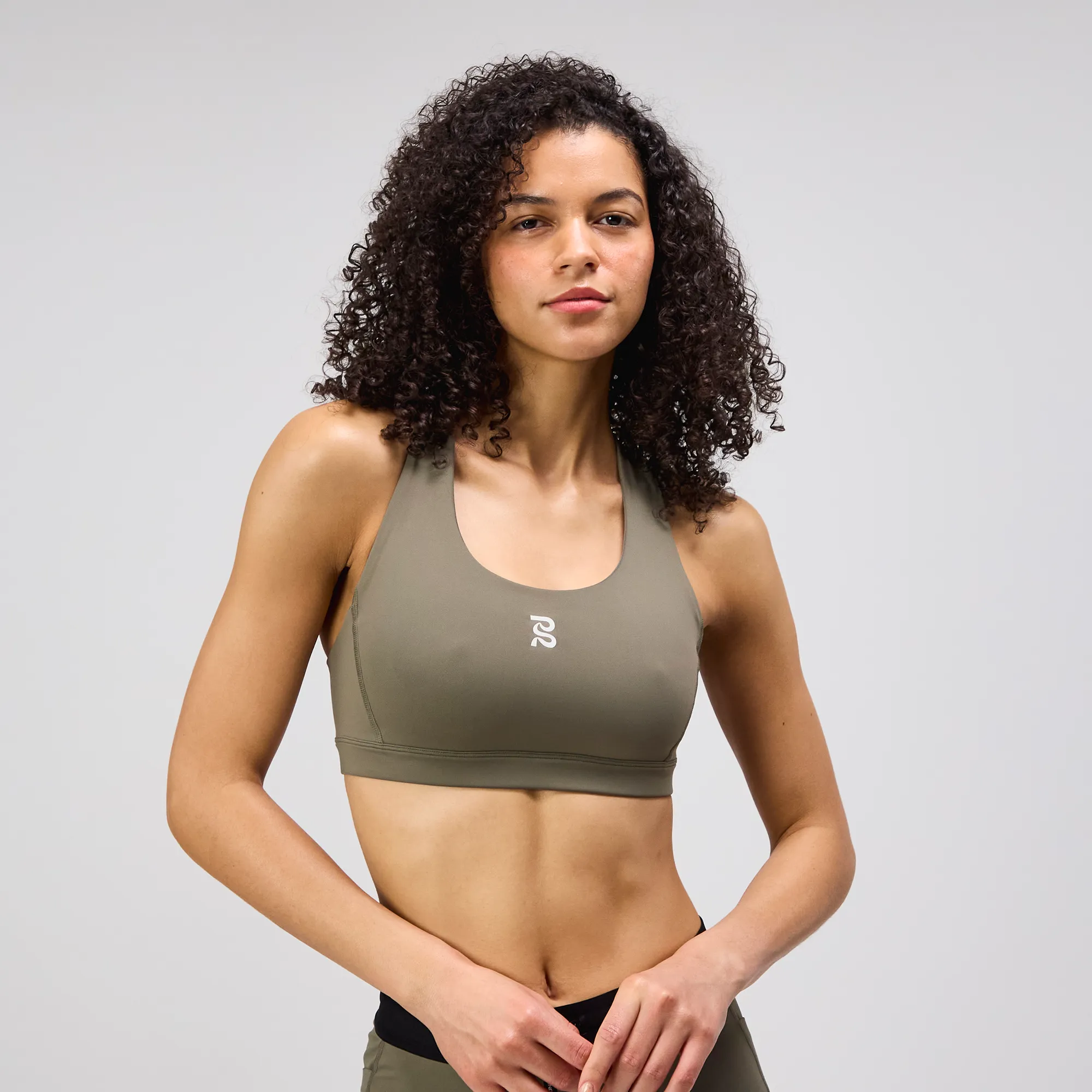 Stamina™ Scoop Neck Run Bra - Fatigue sold by Bandit Running product image thumbnail 2