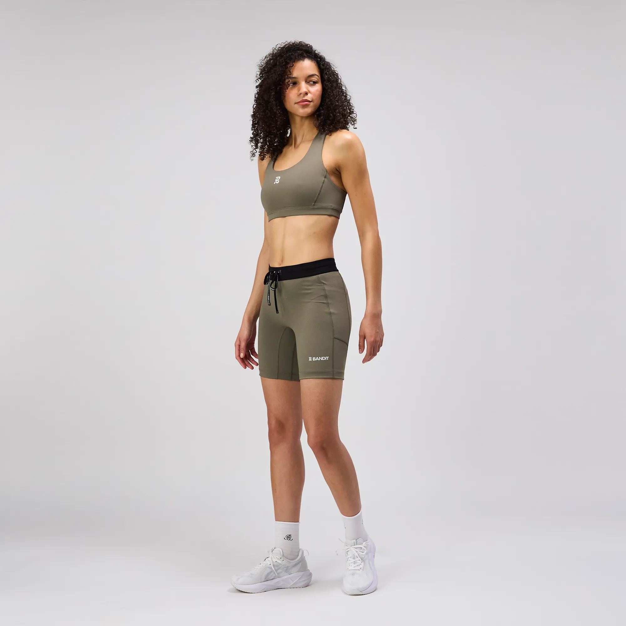 Stamina™ Scoop Neck Run Bra - Fatigue sold by Bandit Running product image thumbnail 3