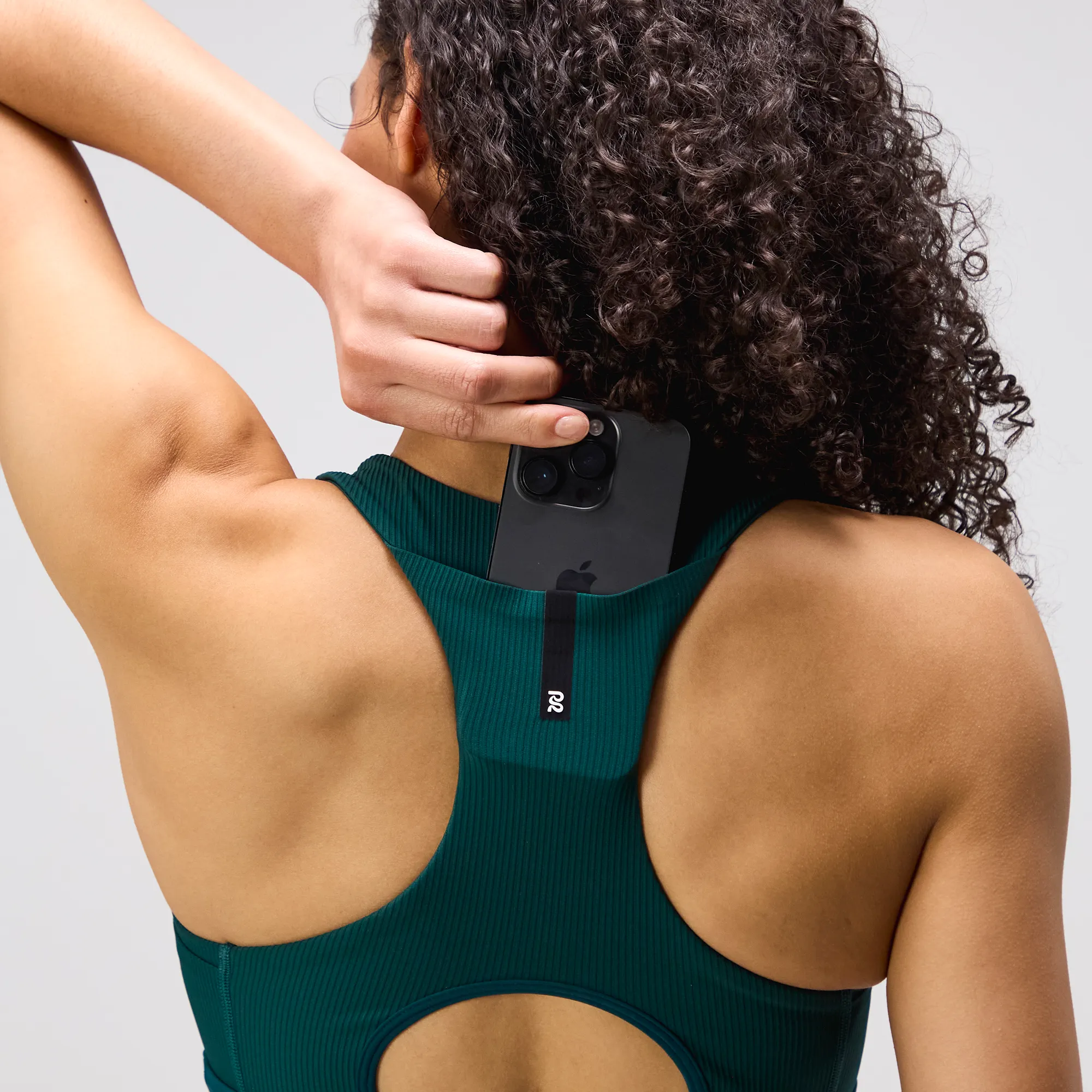 Cadence™ Scoop Neck Run Bra - Pine sold by Bandit Running product image thumbnail 4