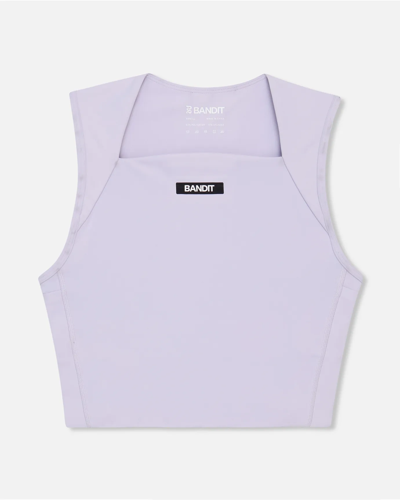 Stamina™ Iris Crop - Light Thistle sold by Bandit Running