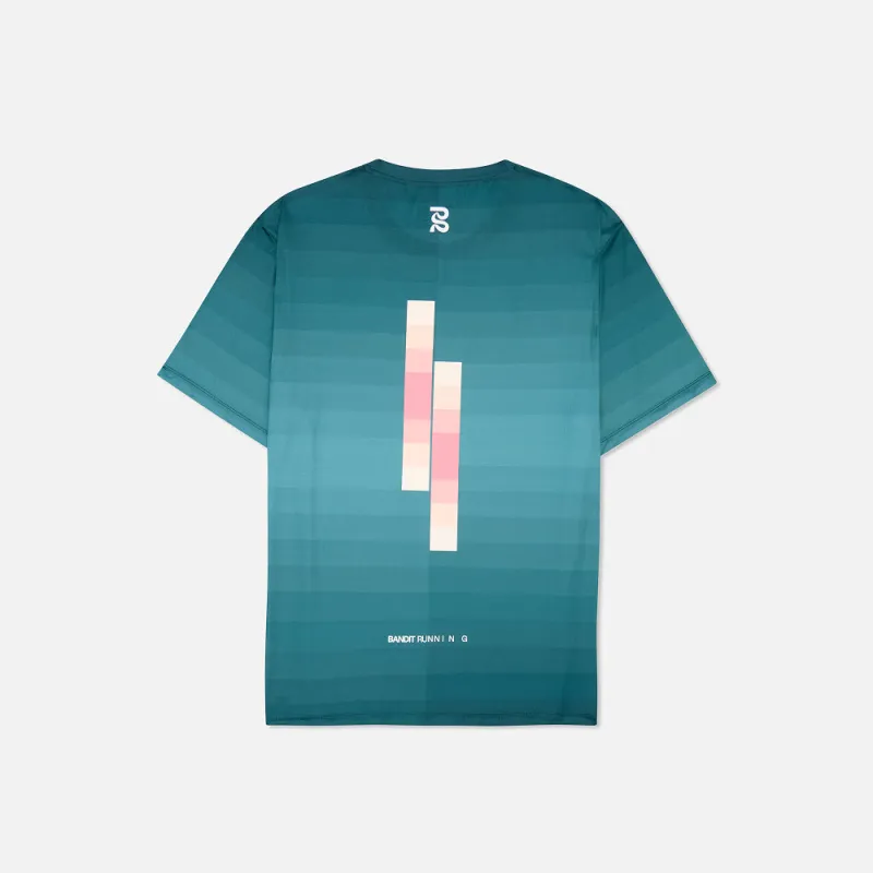Drift™ Performance Tee - Pine Gradient sold by Bandit Running