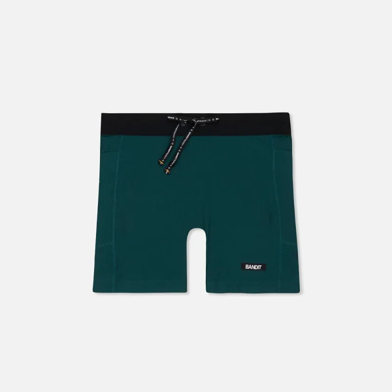 Cadence™ 5" Women's Compression Shorts - Pine sold by Bandit Running