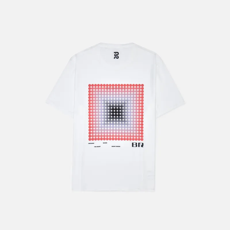 Drift™ Performance Tee - White Print sold by Bandit Running