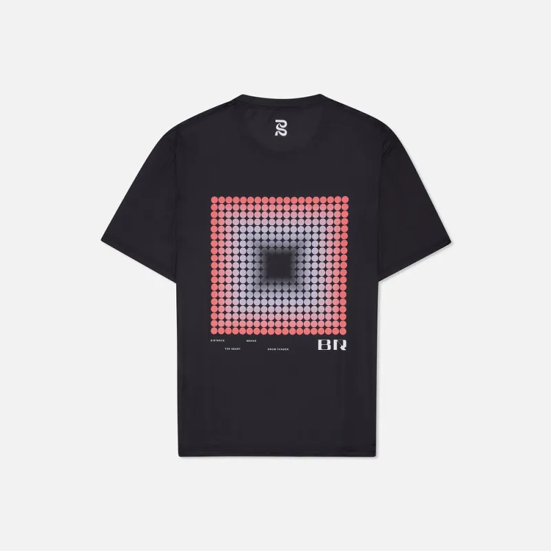 Drift™ Performance Tee - Black Print sold by Bandit Running