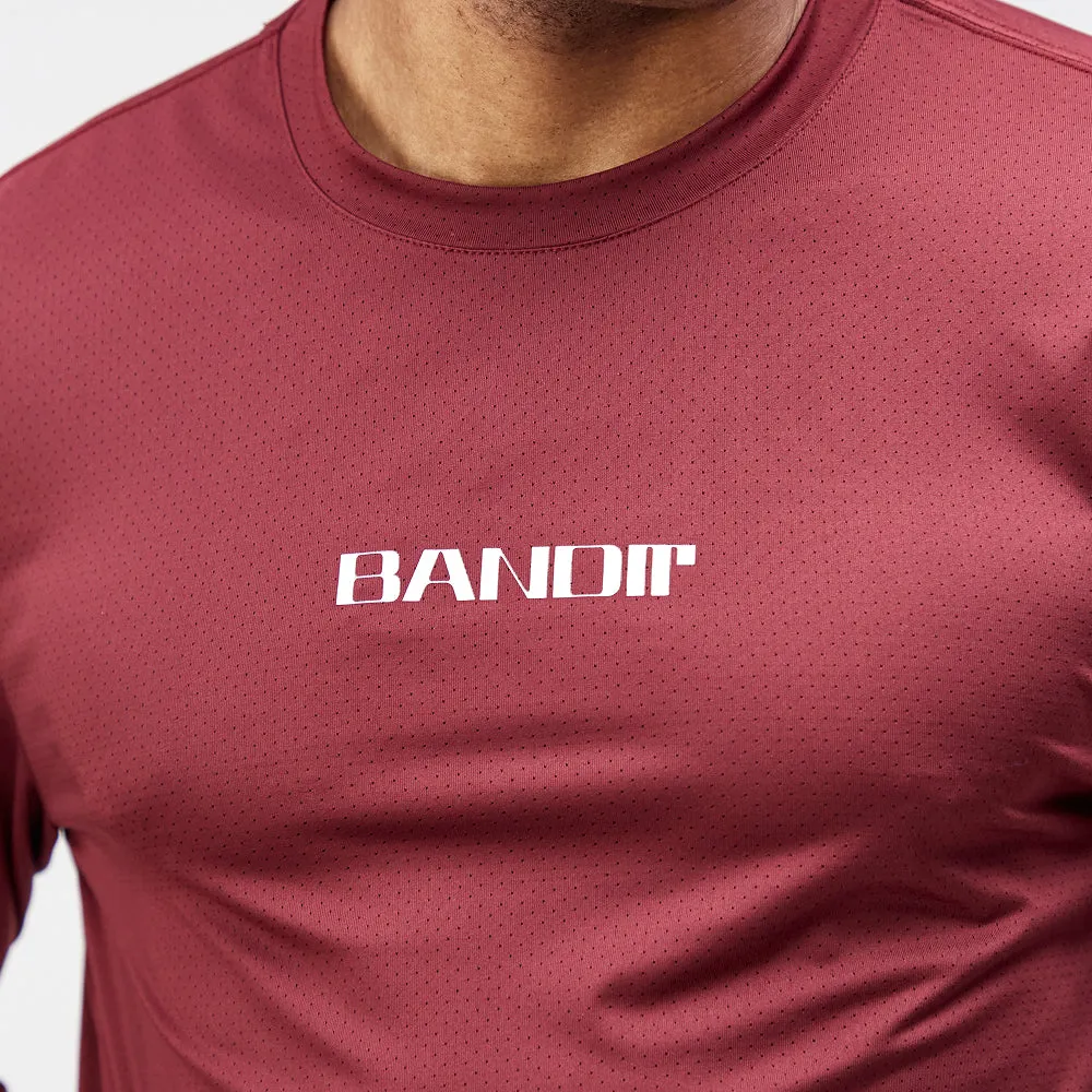 NanoMesh™ "Distance" Long Sleeve, Unisex - Port sold by Bandit Running product image thumbnail 5