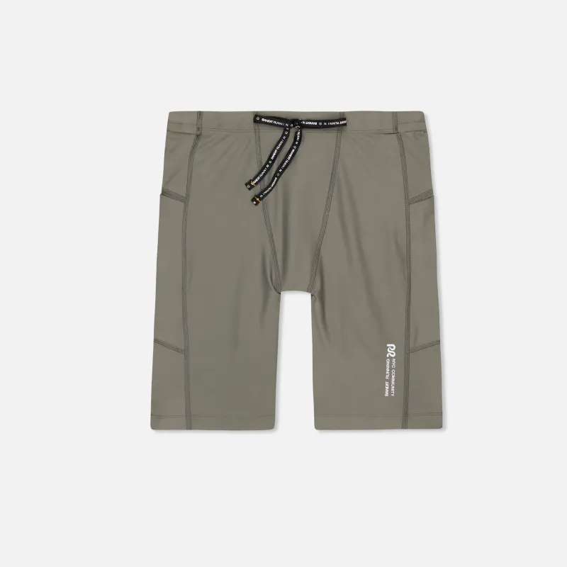 Superbeam™ Next Gen 7 Pocket Half Tights - Fatigue sold by Bandit Running