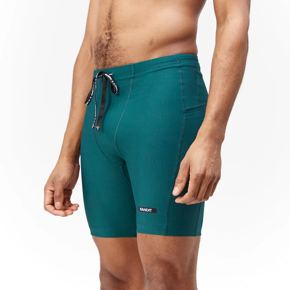 Cadence™ Next Gen 7 Pocket Half Tights - Pine sold by Bandit Running product image thumbnail 2