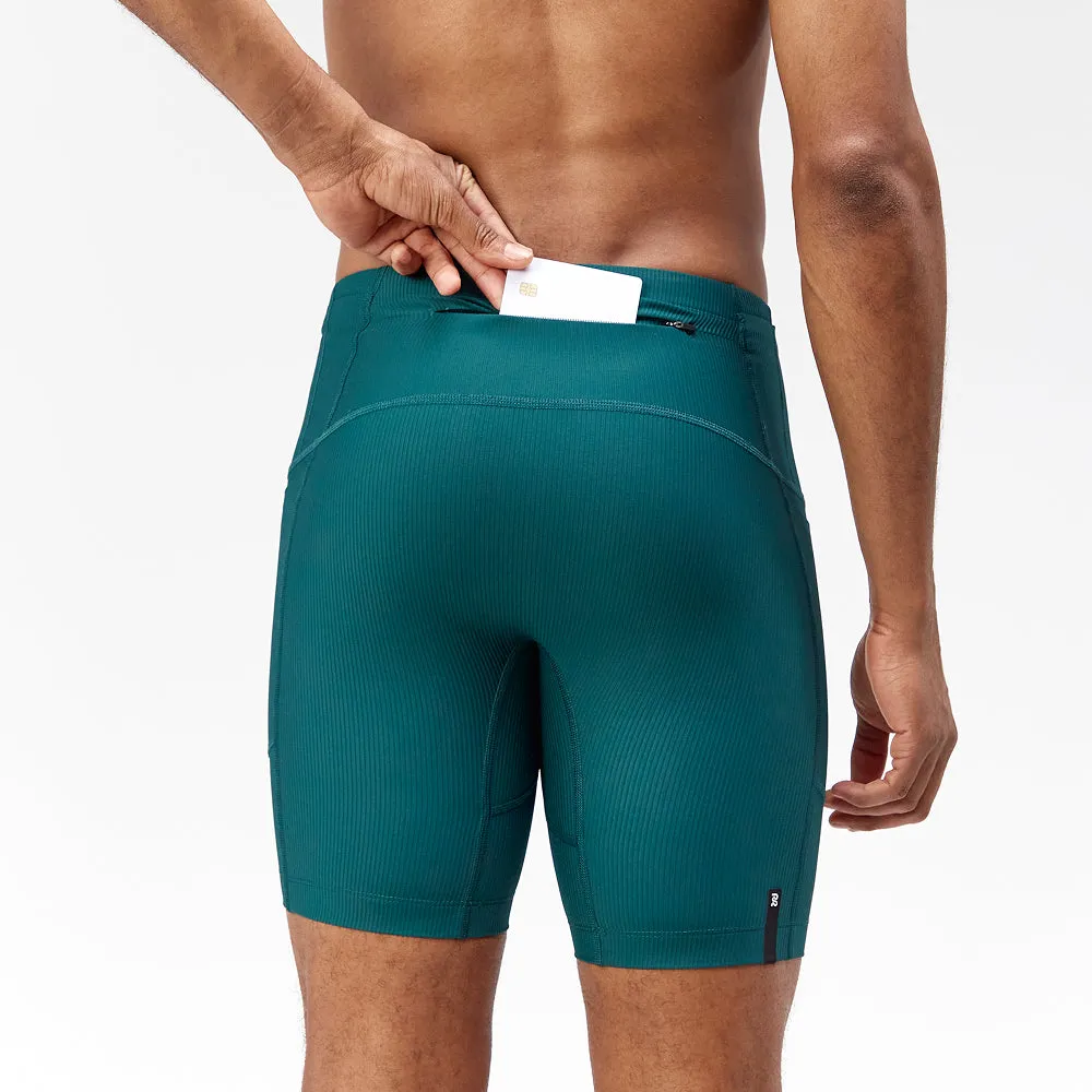 Cadence™ Next Gen 7 Pocket Half Tights - Pine sold by Bandit Running product image thumbnail 5