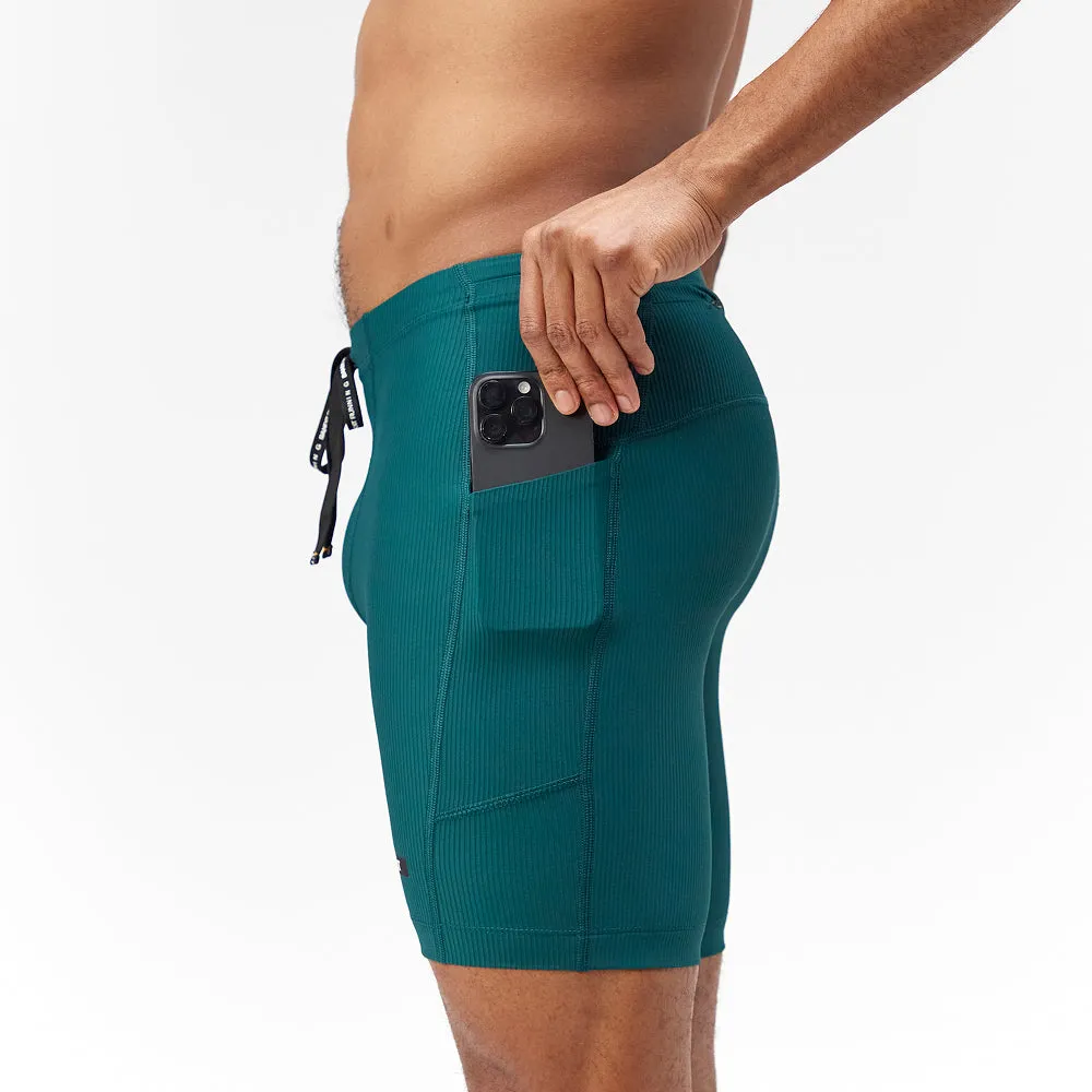 Cadence™ Next Gen 7 Pocket Half Tights - Pine sold by Bandit Running product image thumbnail 3