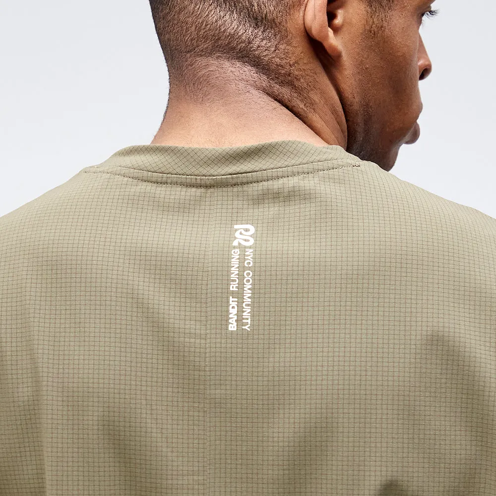 MicroGrid™ Proto Tee - Dark Fatigue sold by Bandit Running product image thumbnail 3