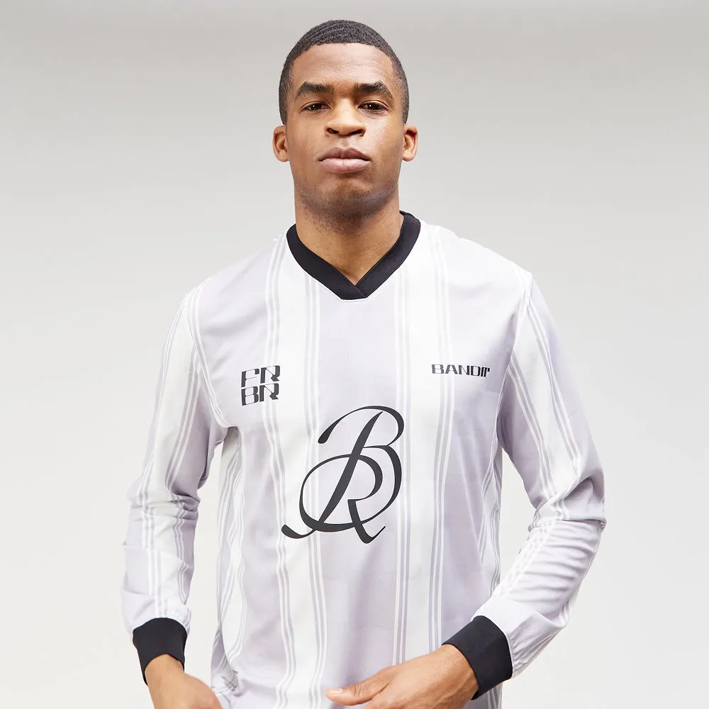 Jacquard "BR" Long Sleeve - Unisex, Lilac Tint sold by Bandit Running product image thumbnail 2