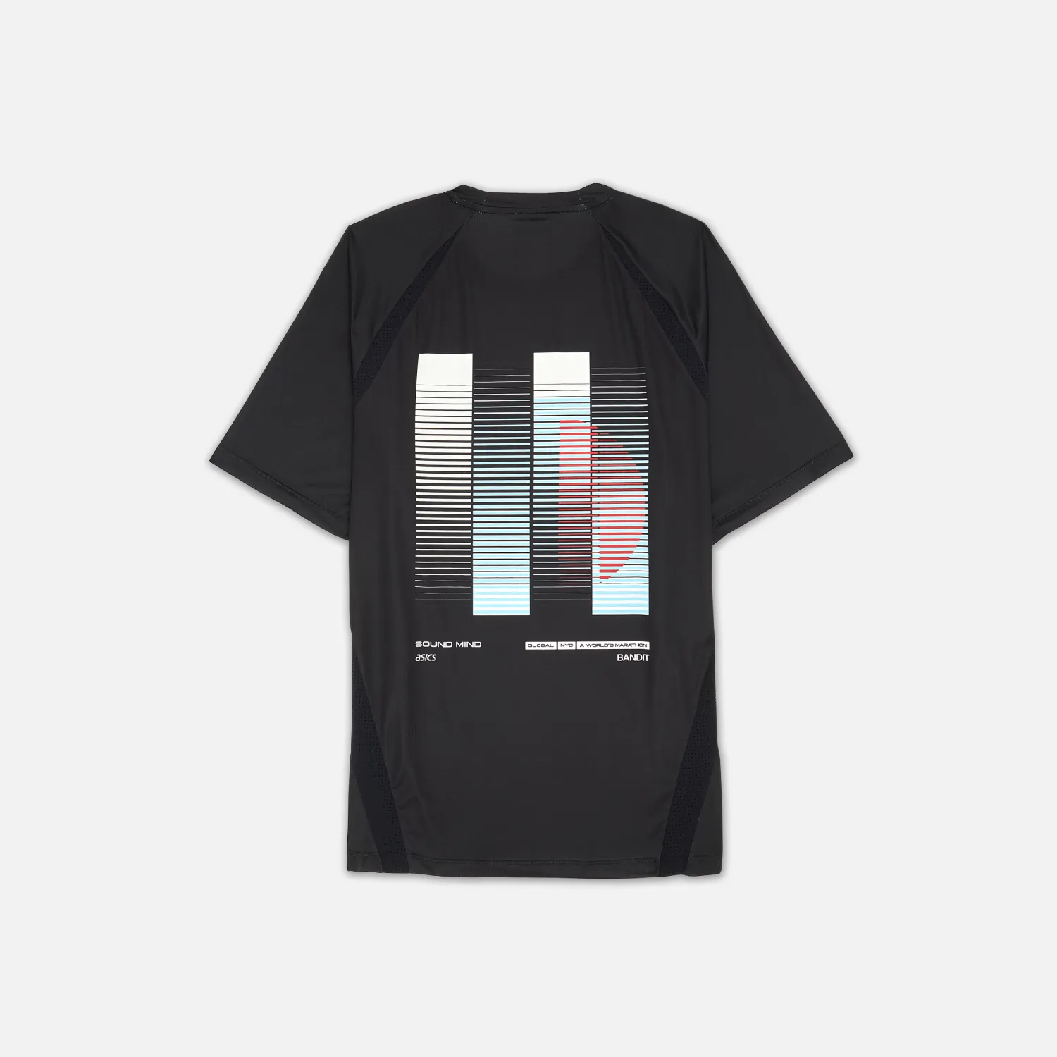 Drift/Vento™ Pieced Performance Tee - Bandit x ASICS, Unisex sold by Bandit Running product image thumbnail 2