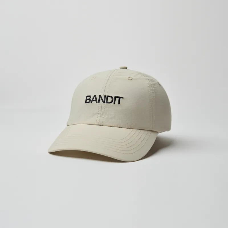 Recycled Nylon Dad Hat - Champagne sold by Bandit Running