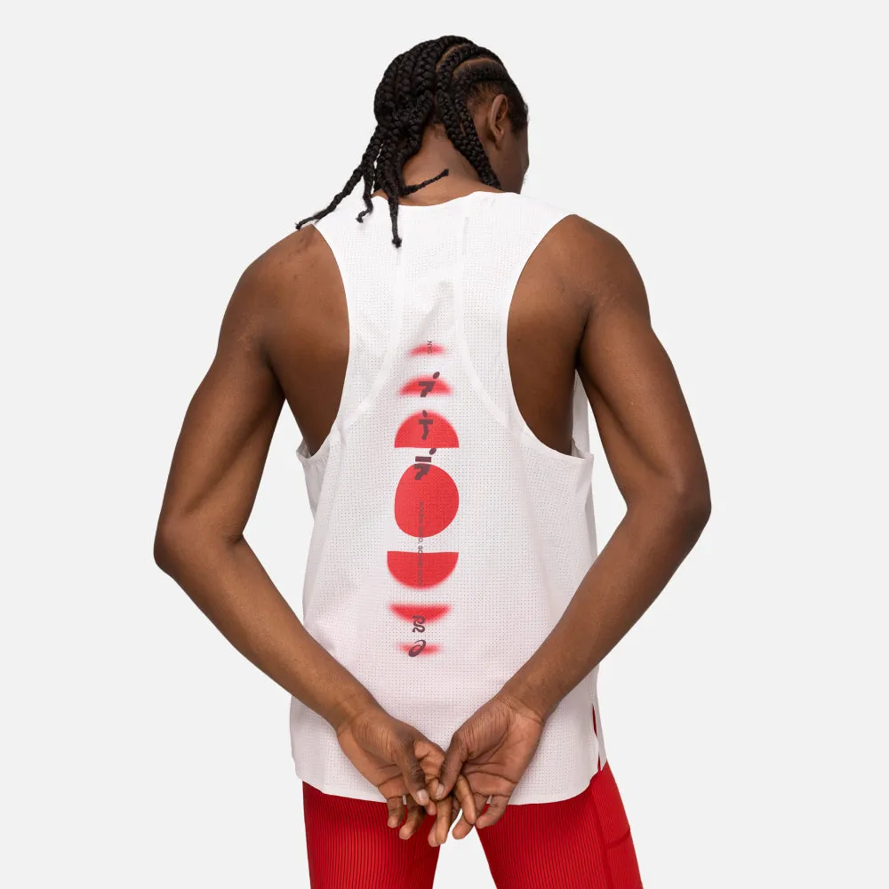 Vento™ Performance Singlet, White - Bandit x ASICS sold by Bandit Running product image thumbnail 5
