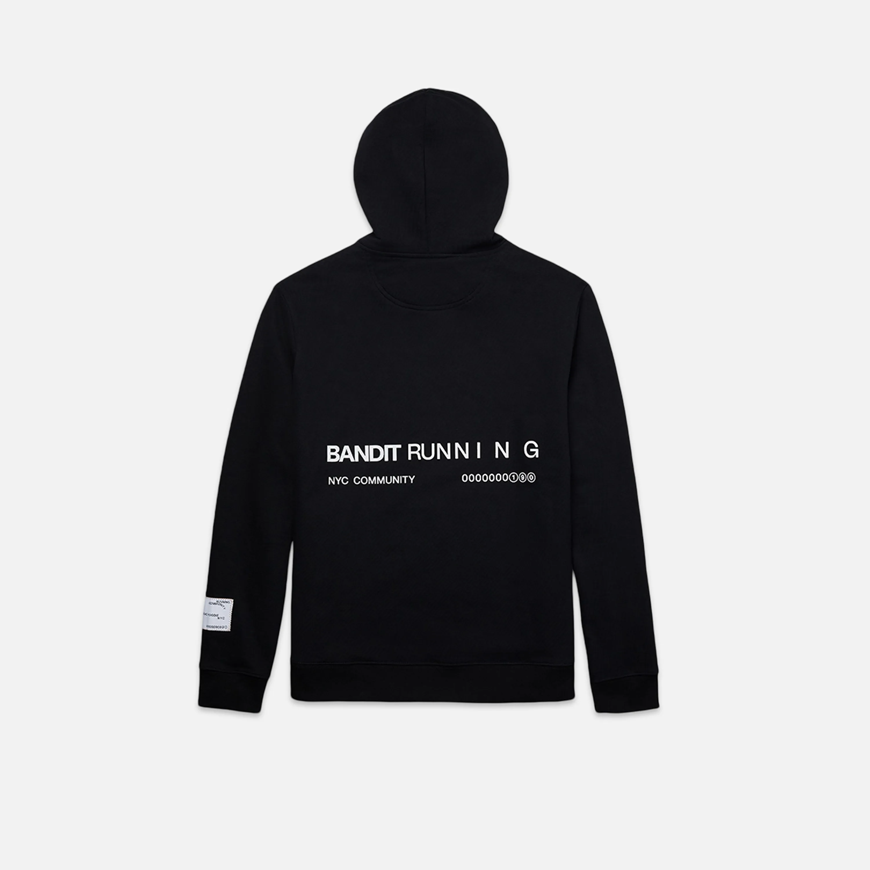 Community Hoodie - Black sold by Bandit Running product image thumbnail 2