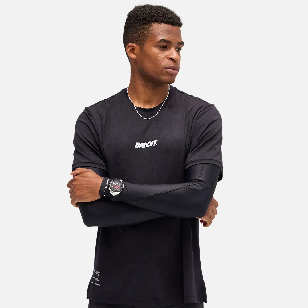 Superbeam™ Compression Sleeves - Black sold by Bandit Running product image thumbnail 3