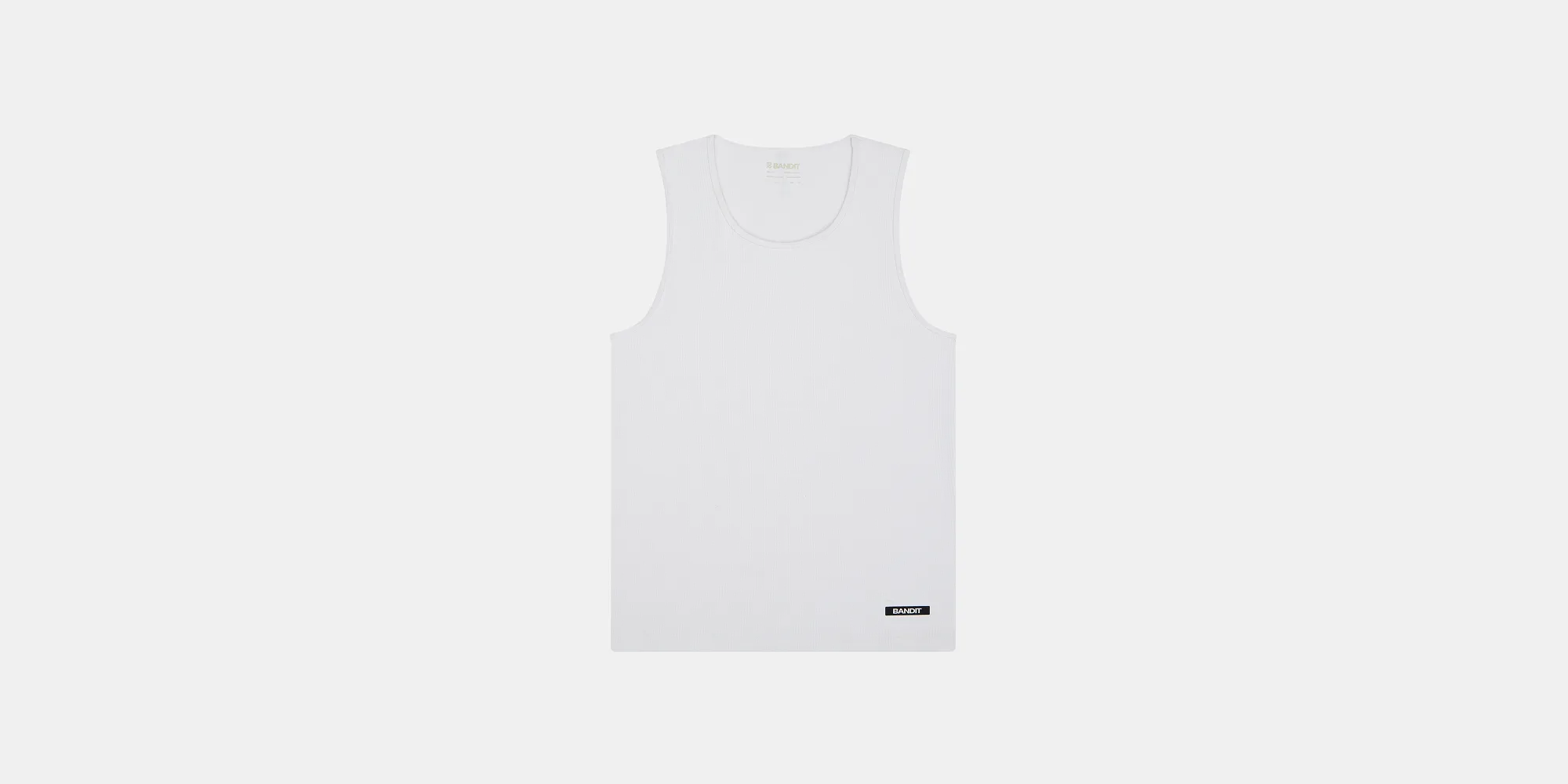 Men's Tassarib™ Vituccio Performance Tank - White sold by Bandit Running
