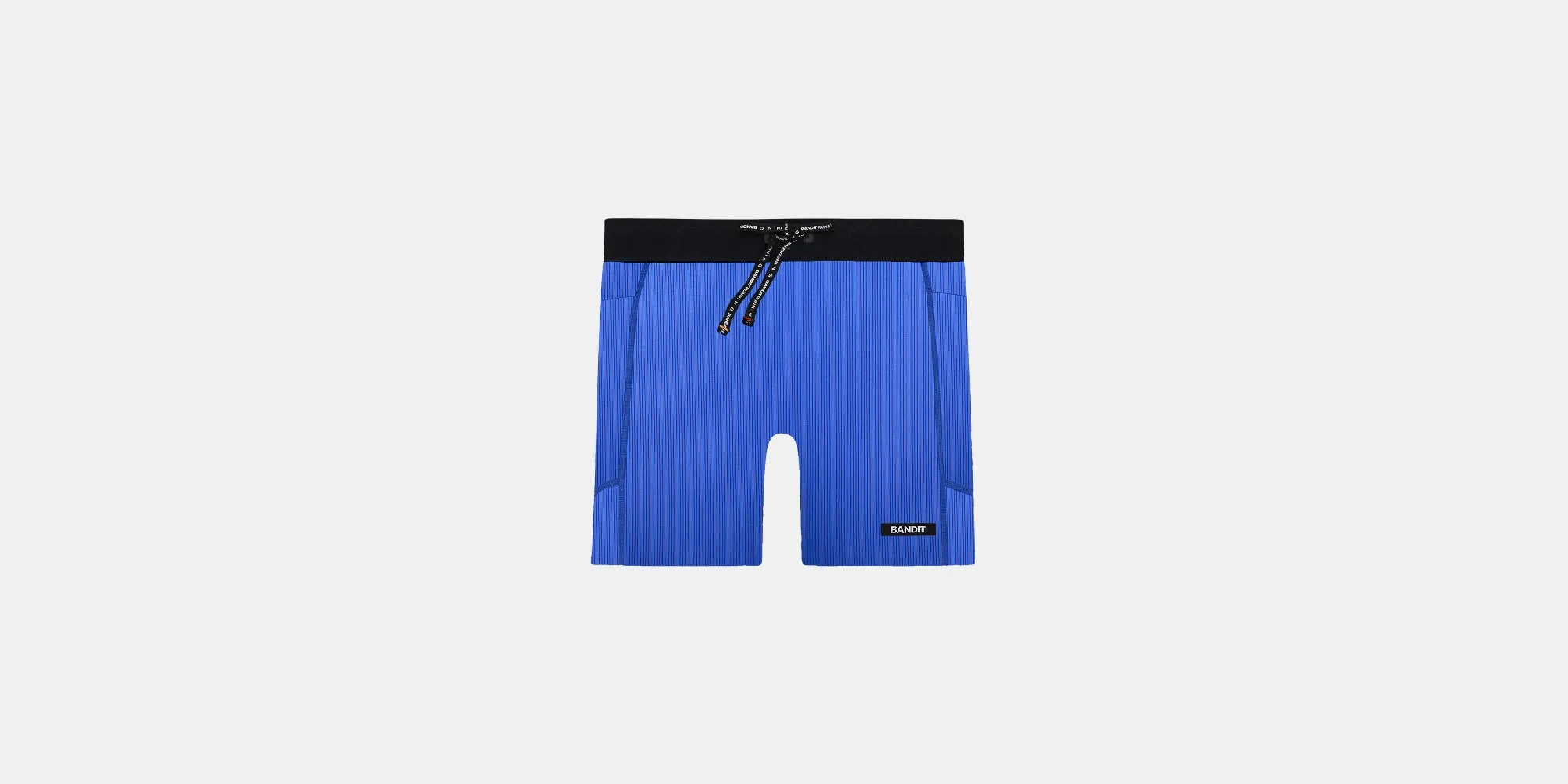 Striped Cadence™ 5" Compression - Deep Peri Blue with Rust sold by Bandit Running product image thumbnail 3