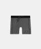 Striped Cadence™ 5" Compression - Black with Chalk sold by Bandit Running