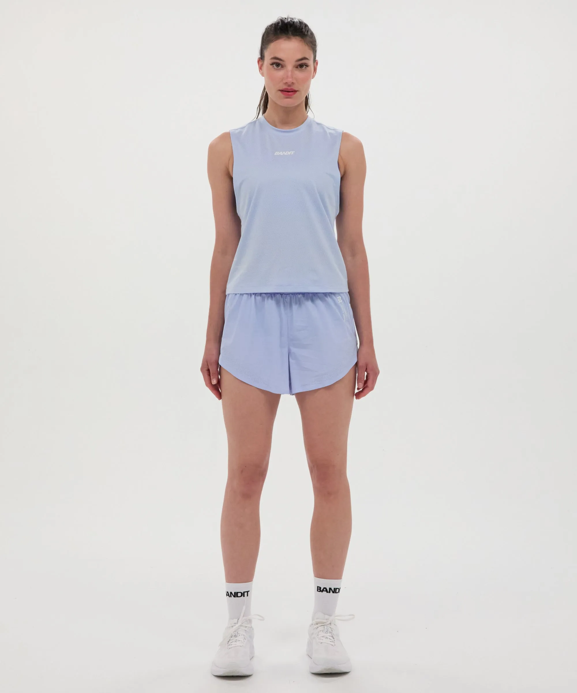 Women's Vento™ 4" Wave Short - Breeze Blue sold by Bandit Running product image thumbnail 2