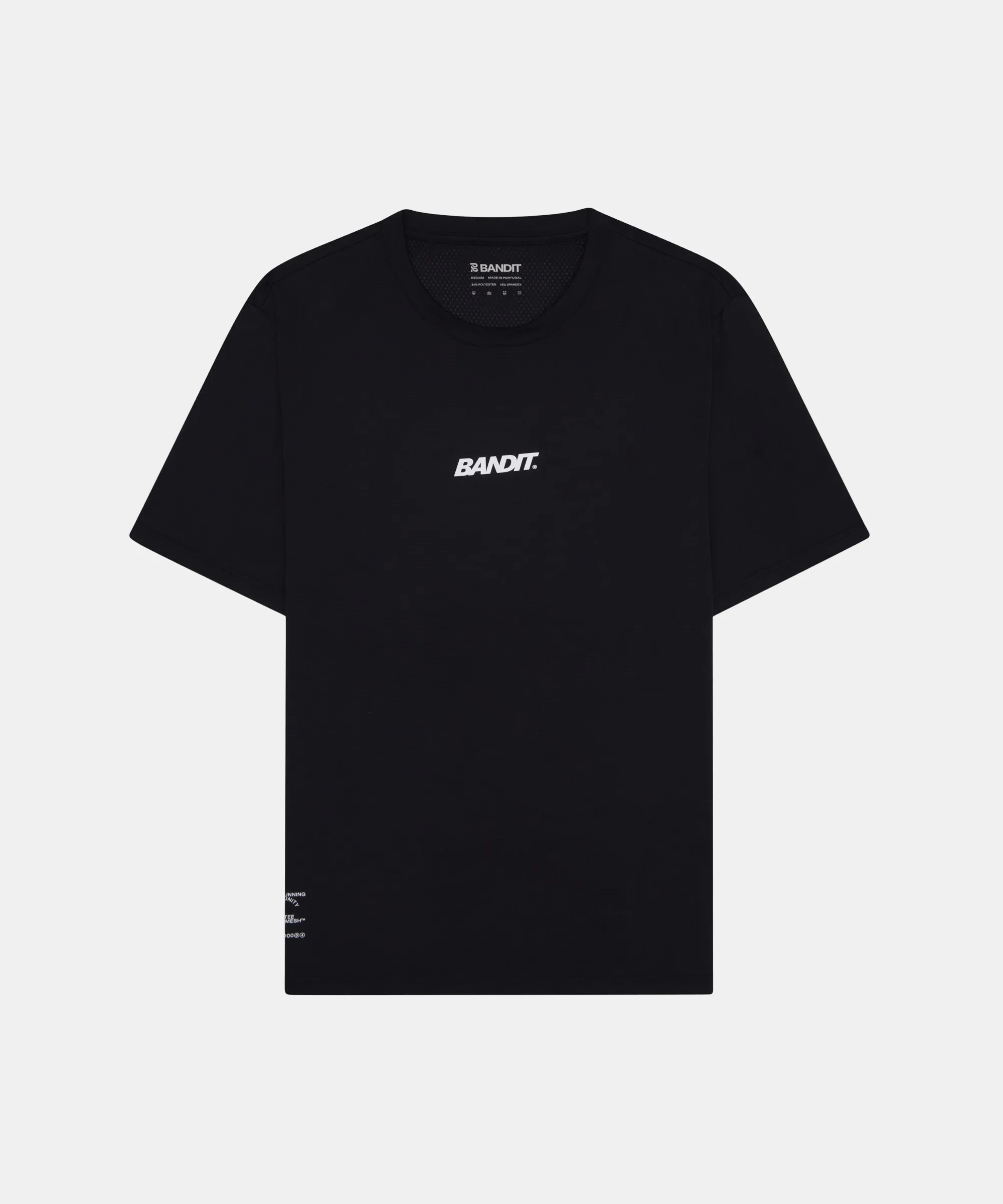 Men's Micromesh™ Run Tee - Black sold by Bandit Running